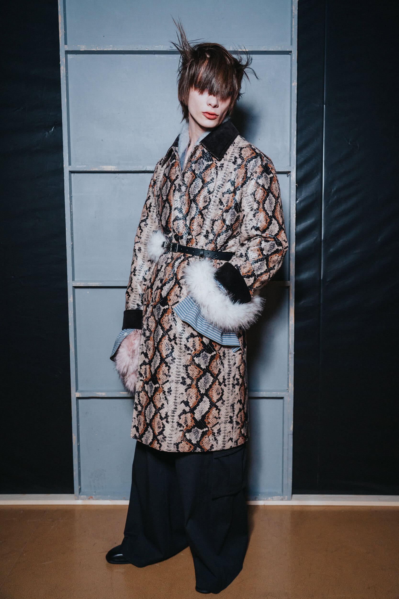 Feng Chen Wang Fall 2026 Men’s Fashion Show Backstage