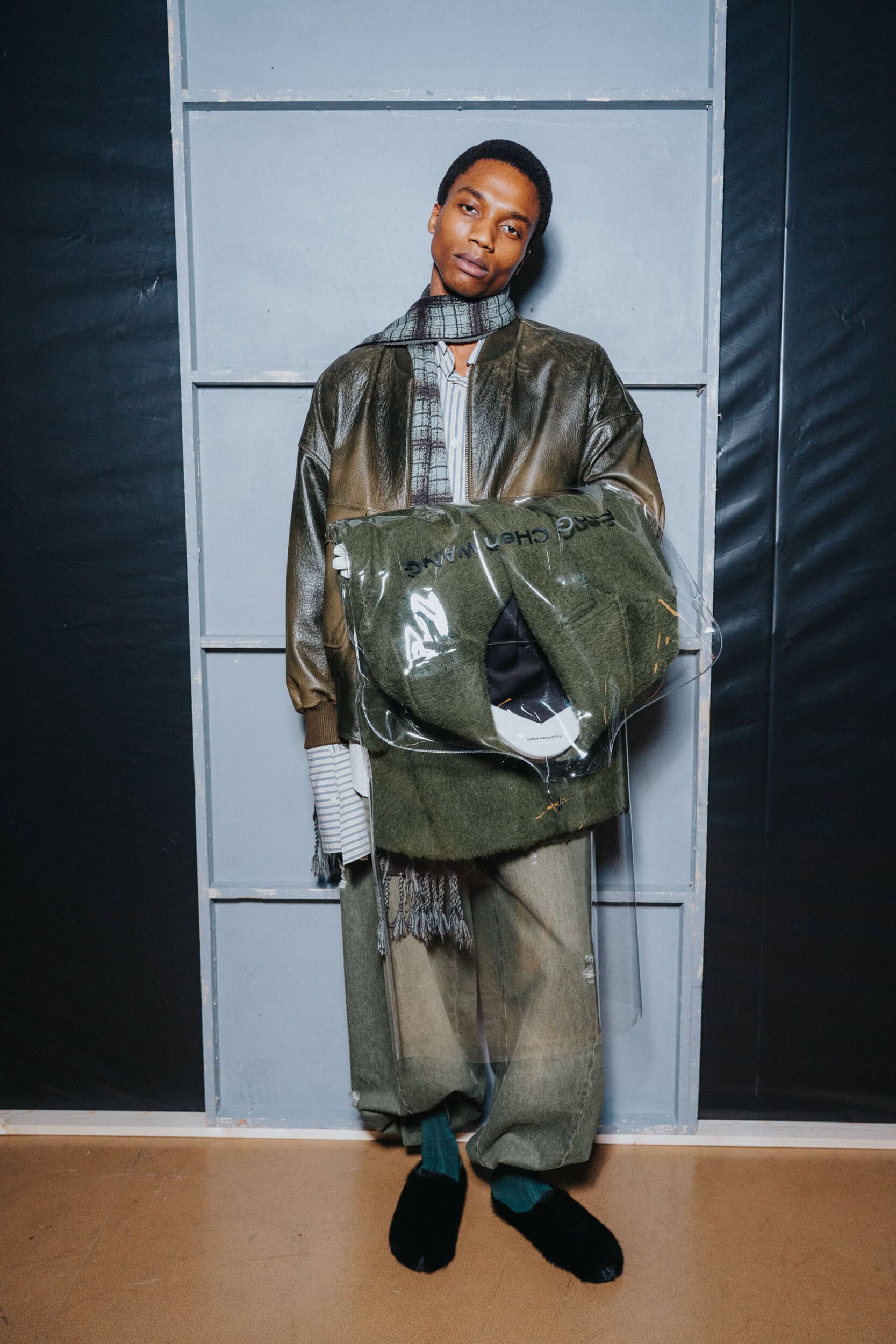 Feng Chen Wang Fall 2026 Men’s Fashion Show Backstage