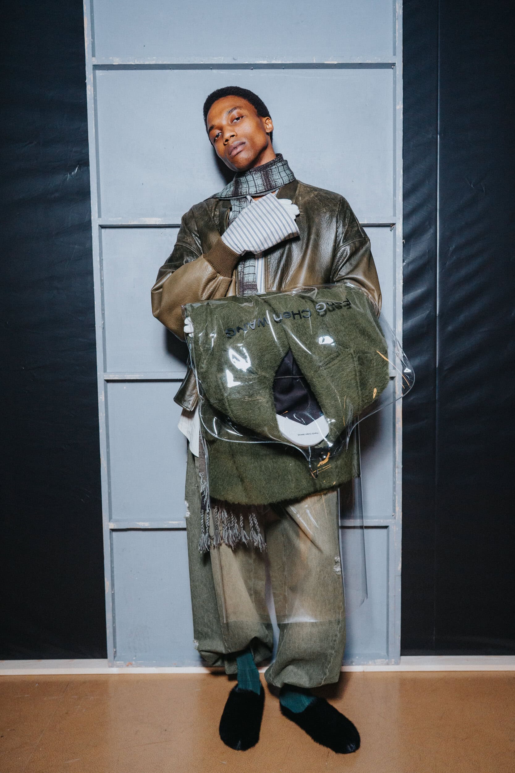 Feng Chen Wang Fall 2026 Men’s Fashion Show Backstage