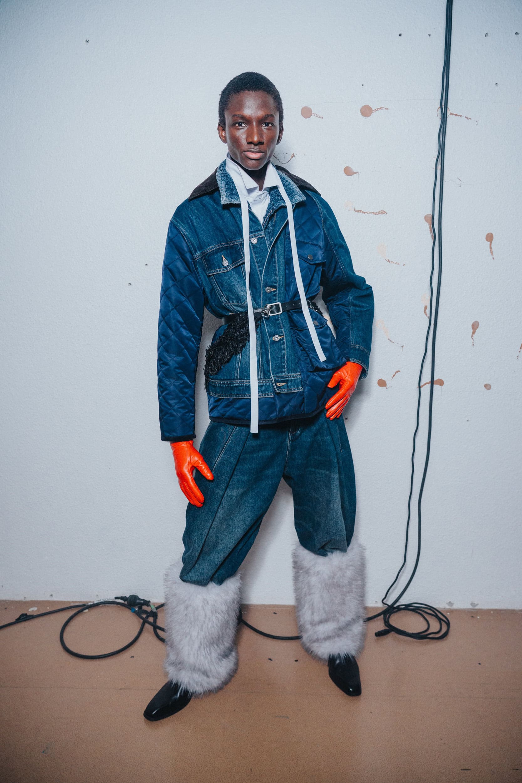 Feng Chen Wang Fall 2026 Men’s Fashion Show Backstage