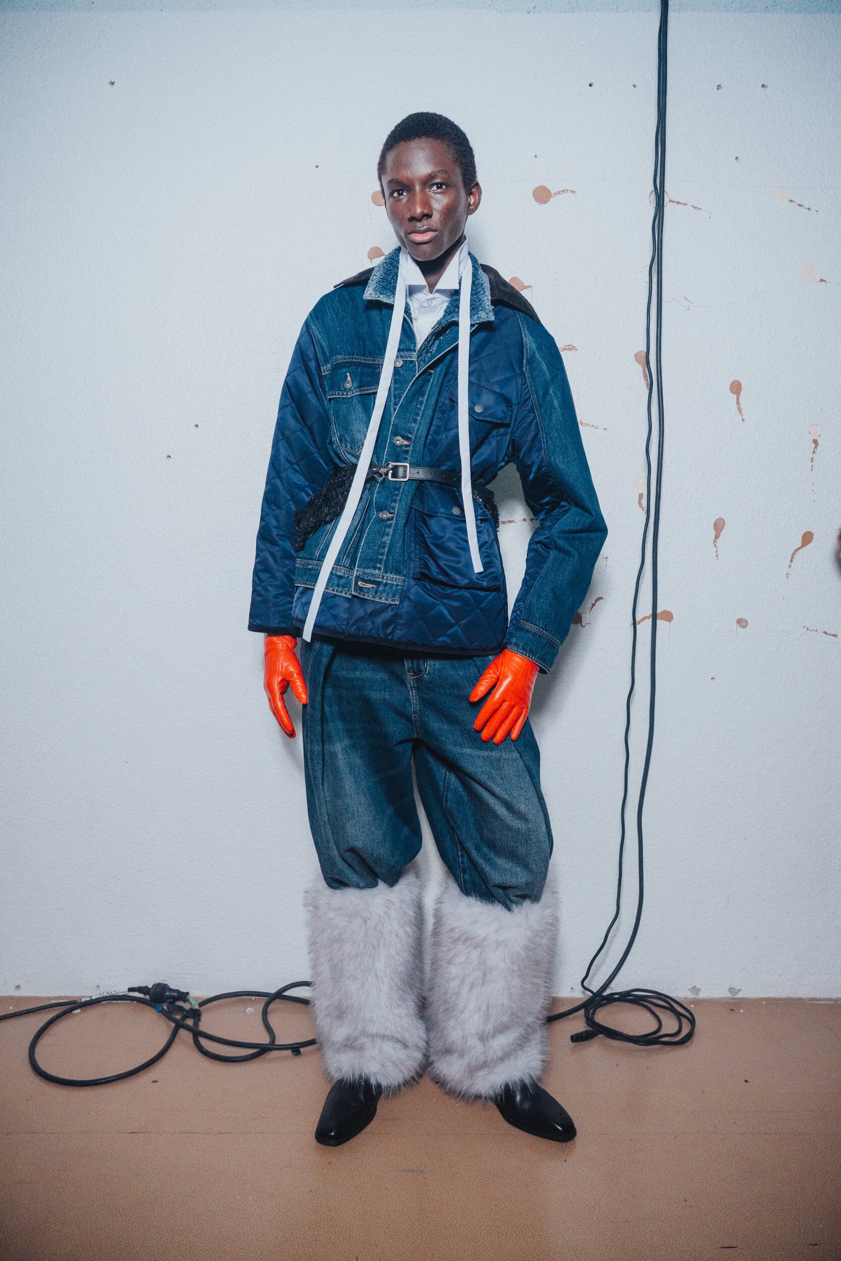 Feng Chen Wang Fall 2026 Men’s Fashion Show Backstage