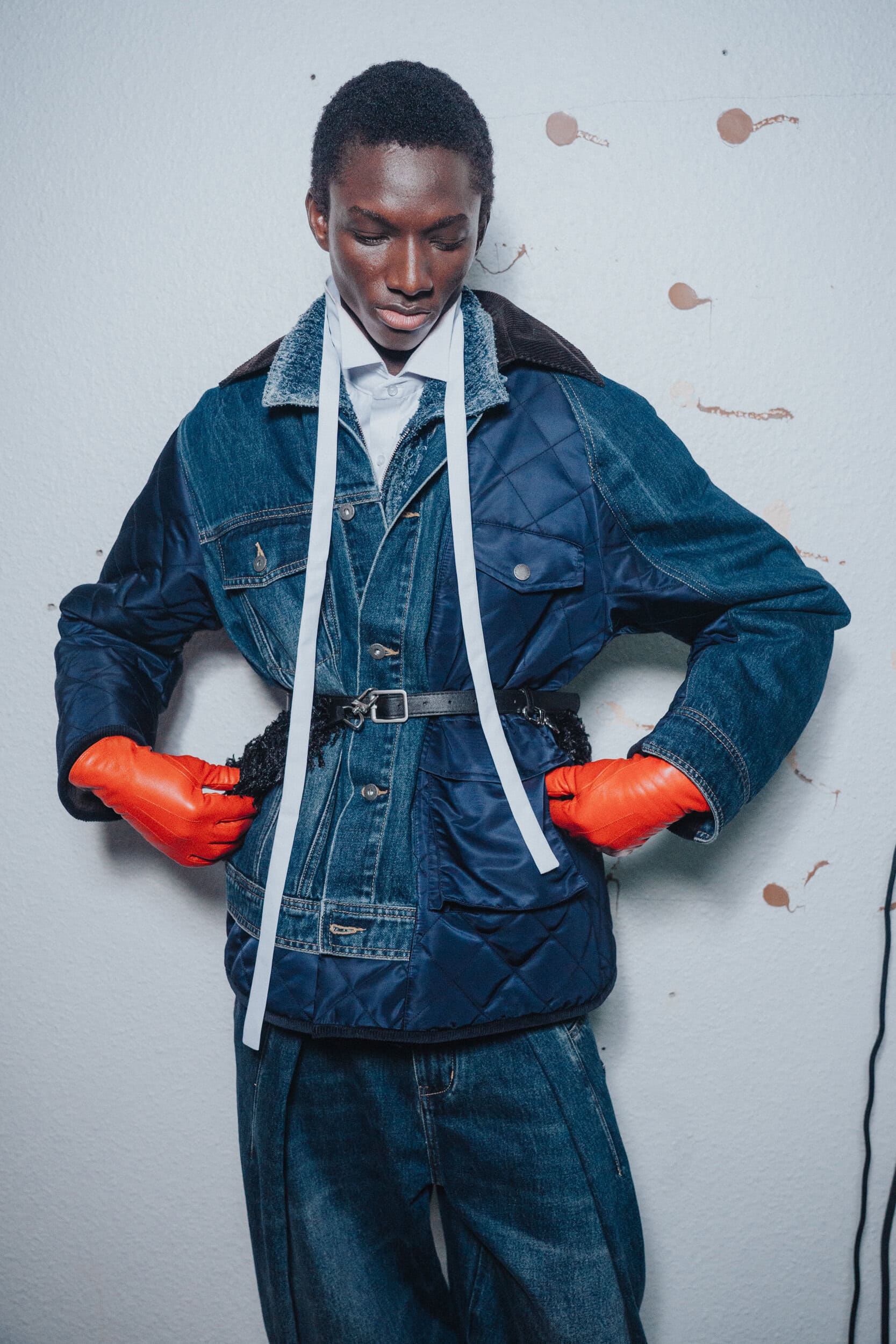 Feng Chen Wang Fall 2026 Men’s Fashion Show Backstage