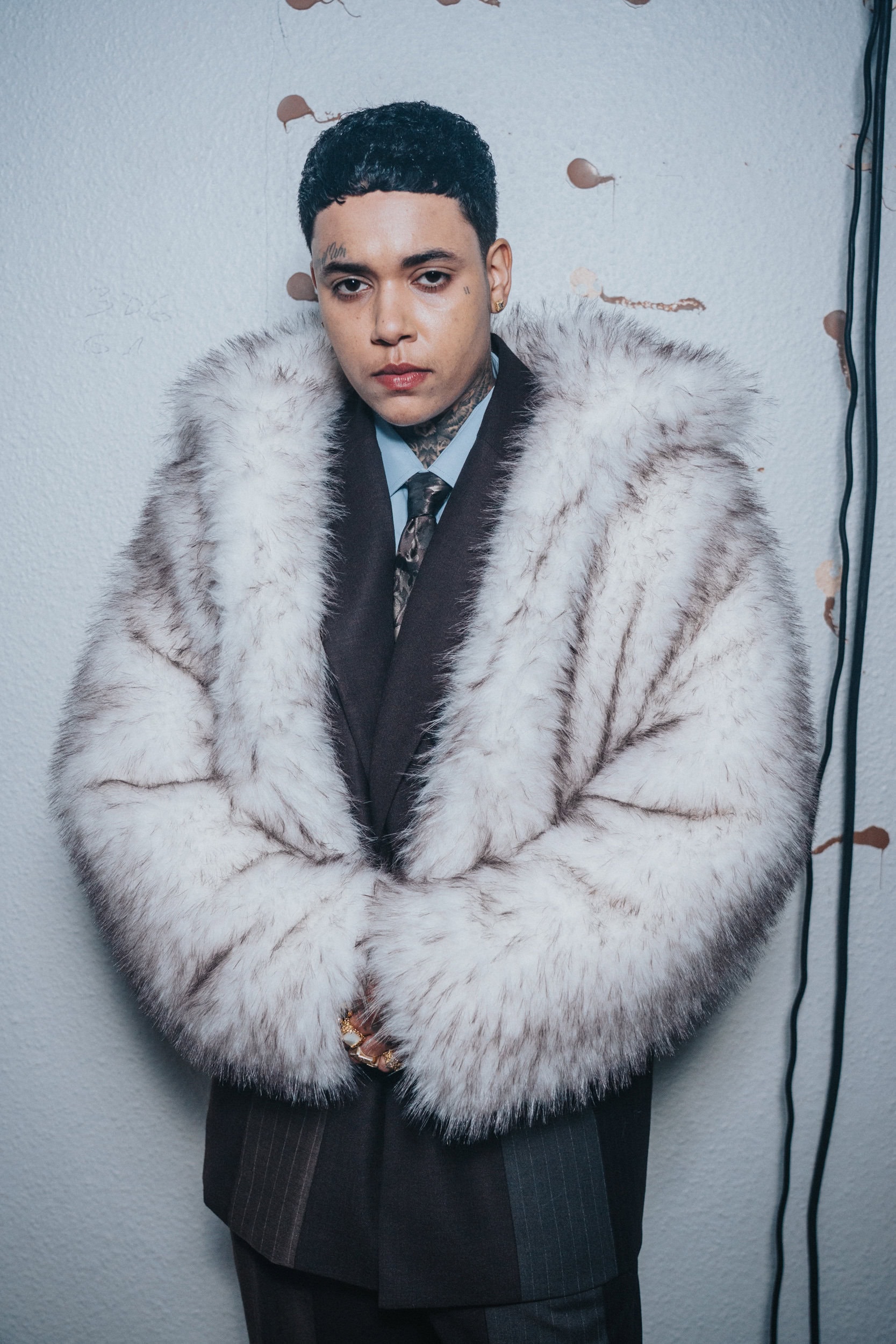 Feng Chen Wang Fall 2026 Men’s Fashion Show Backstage