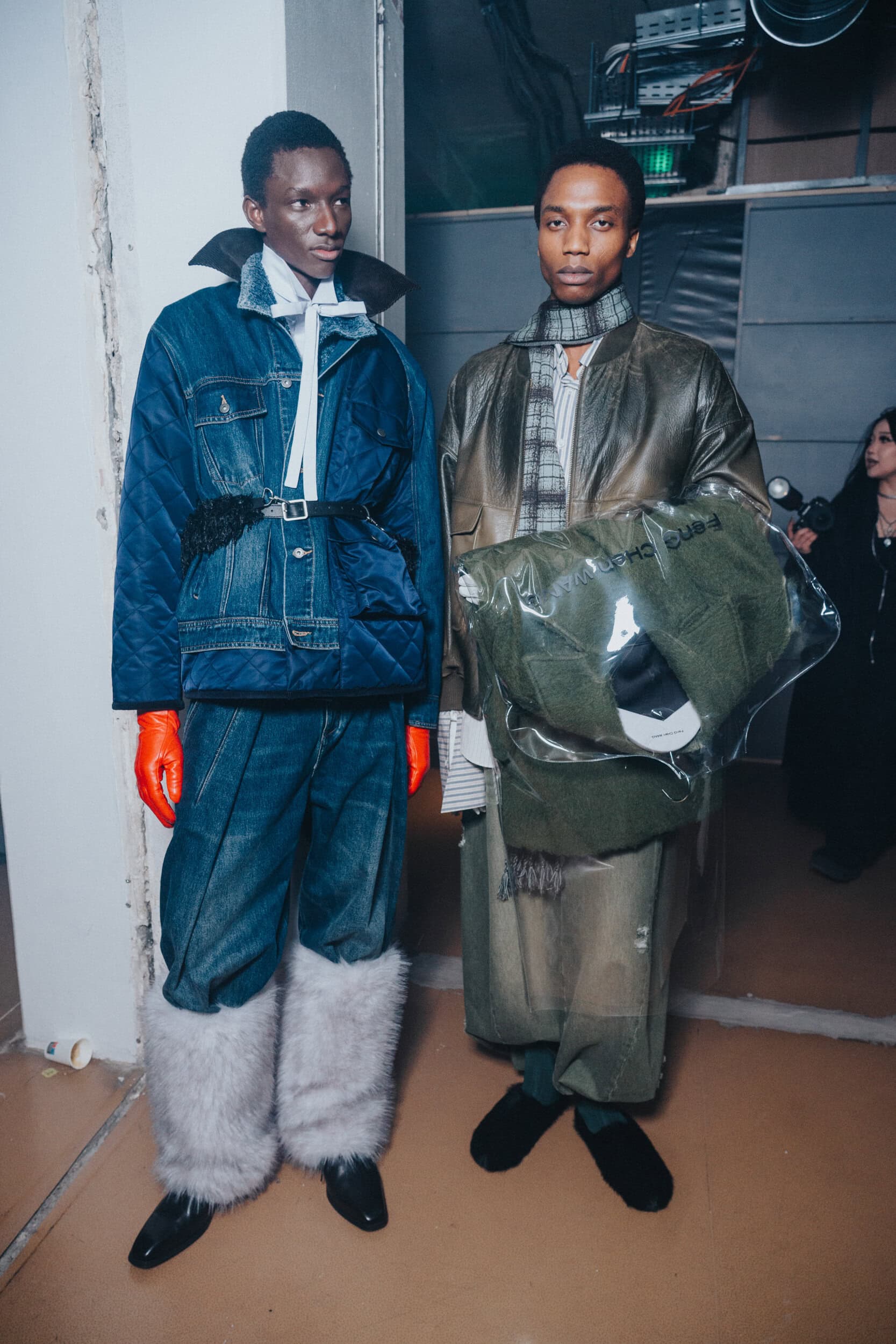 Feng Chen Wang Fall 2026 Men’s Fashion Show Backstage
