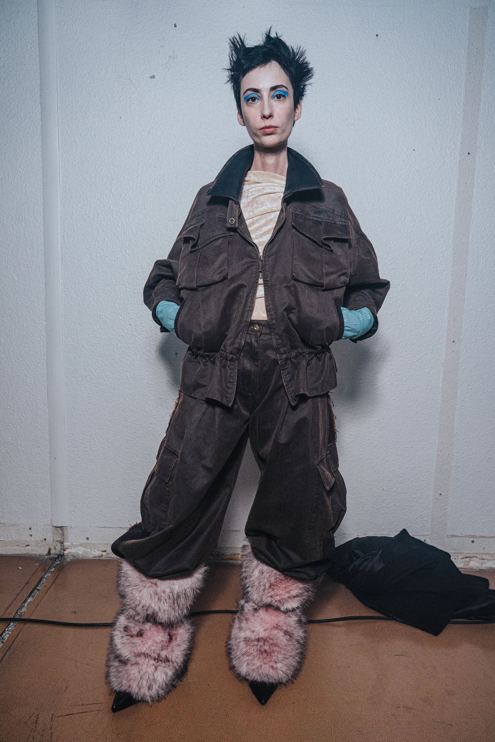 Feng Chen Wang Fall 2026 Men’s Fashion Show Backstage