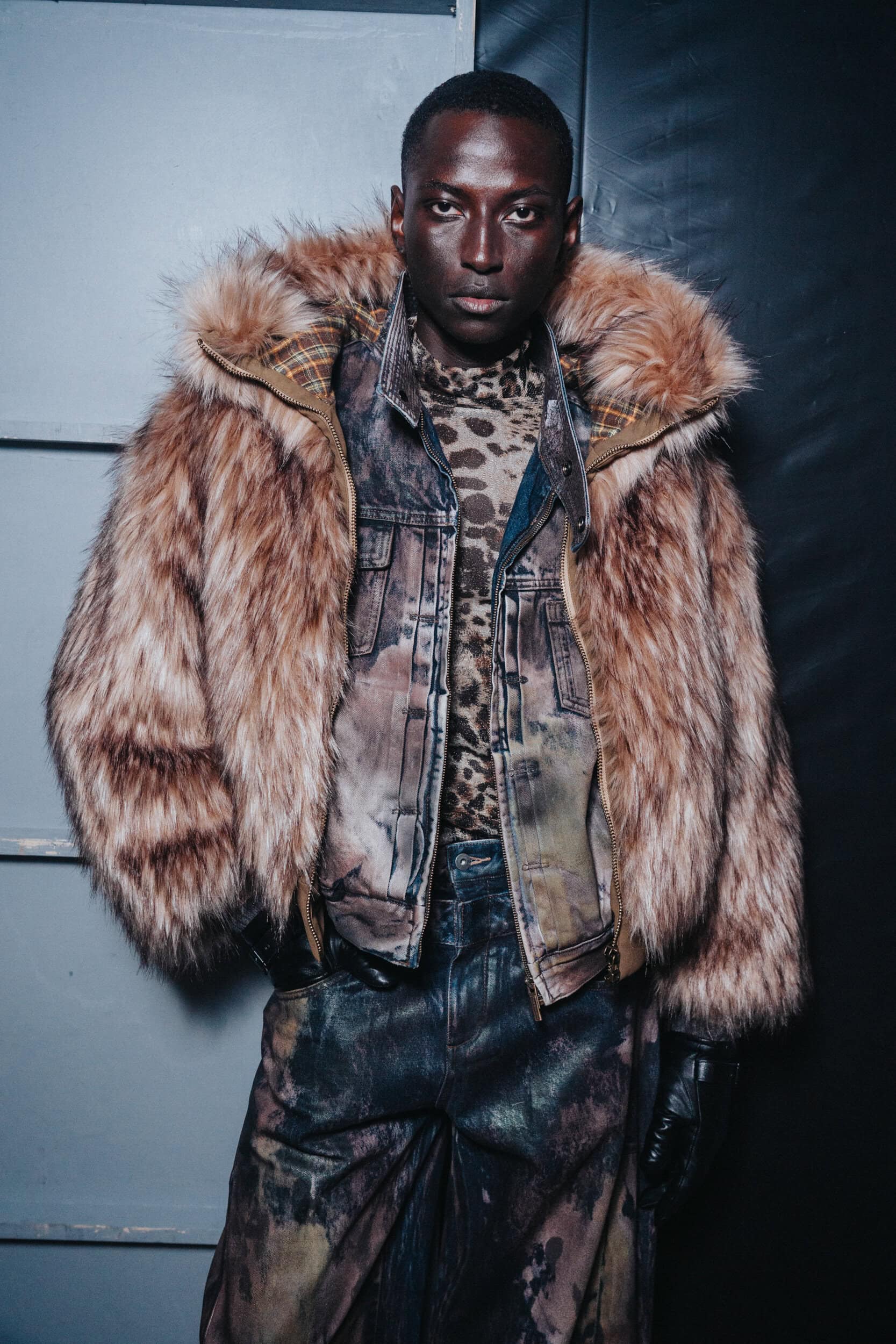 Feng Chen Wang Fall 2026 Men’s Fashion Show Backstage