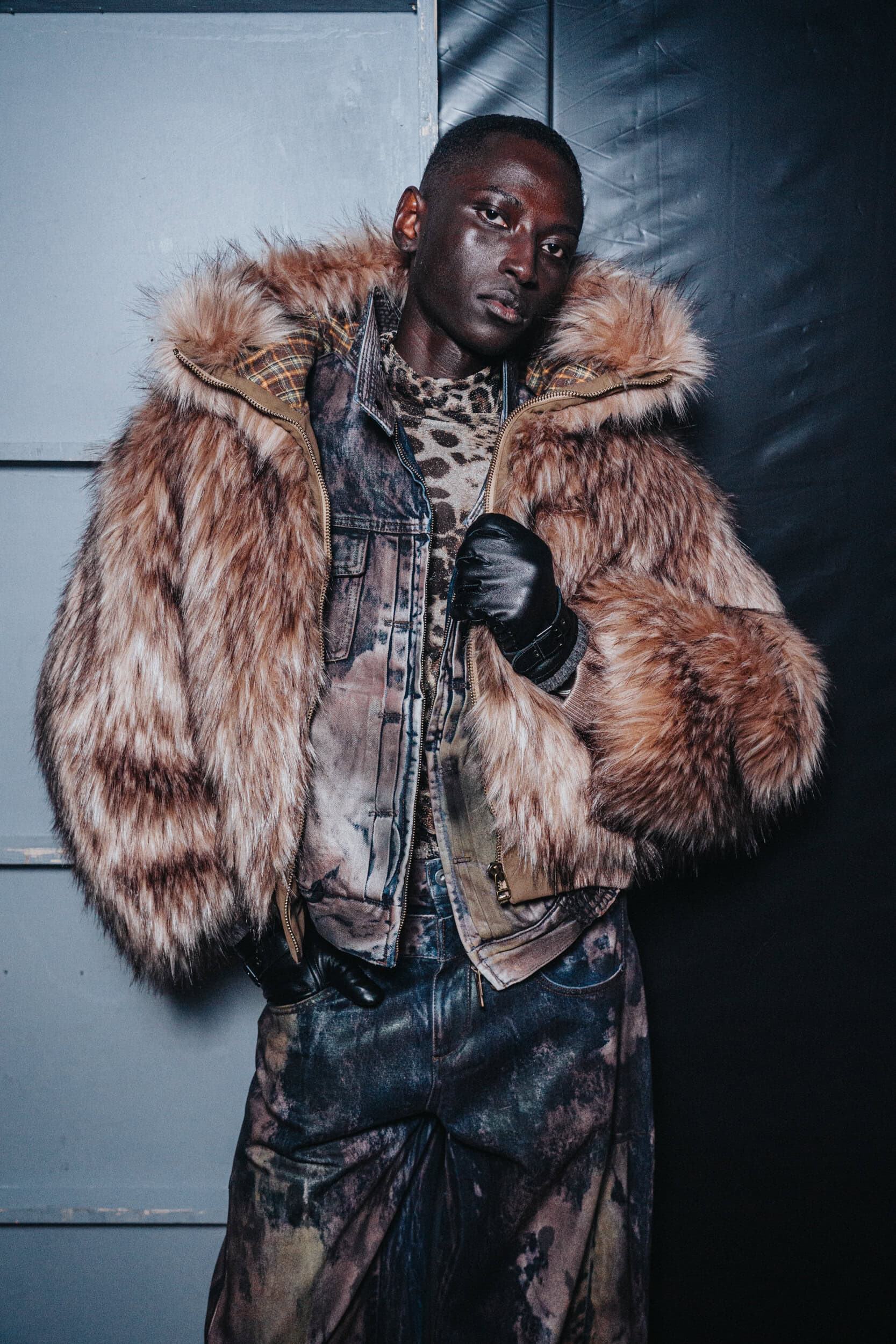 Feng Chen Wang Fall 2026 Men’s Fashion Show Backstage