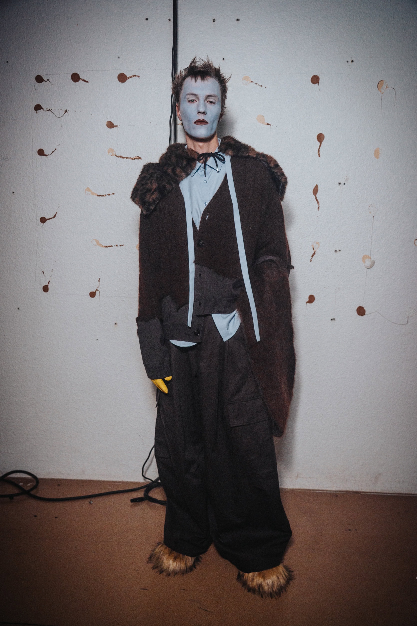 Feng Chen Wang Fall 2026 Men’s Fashion Show Backstage