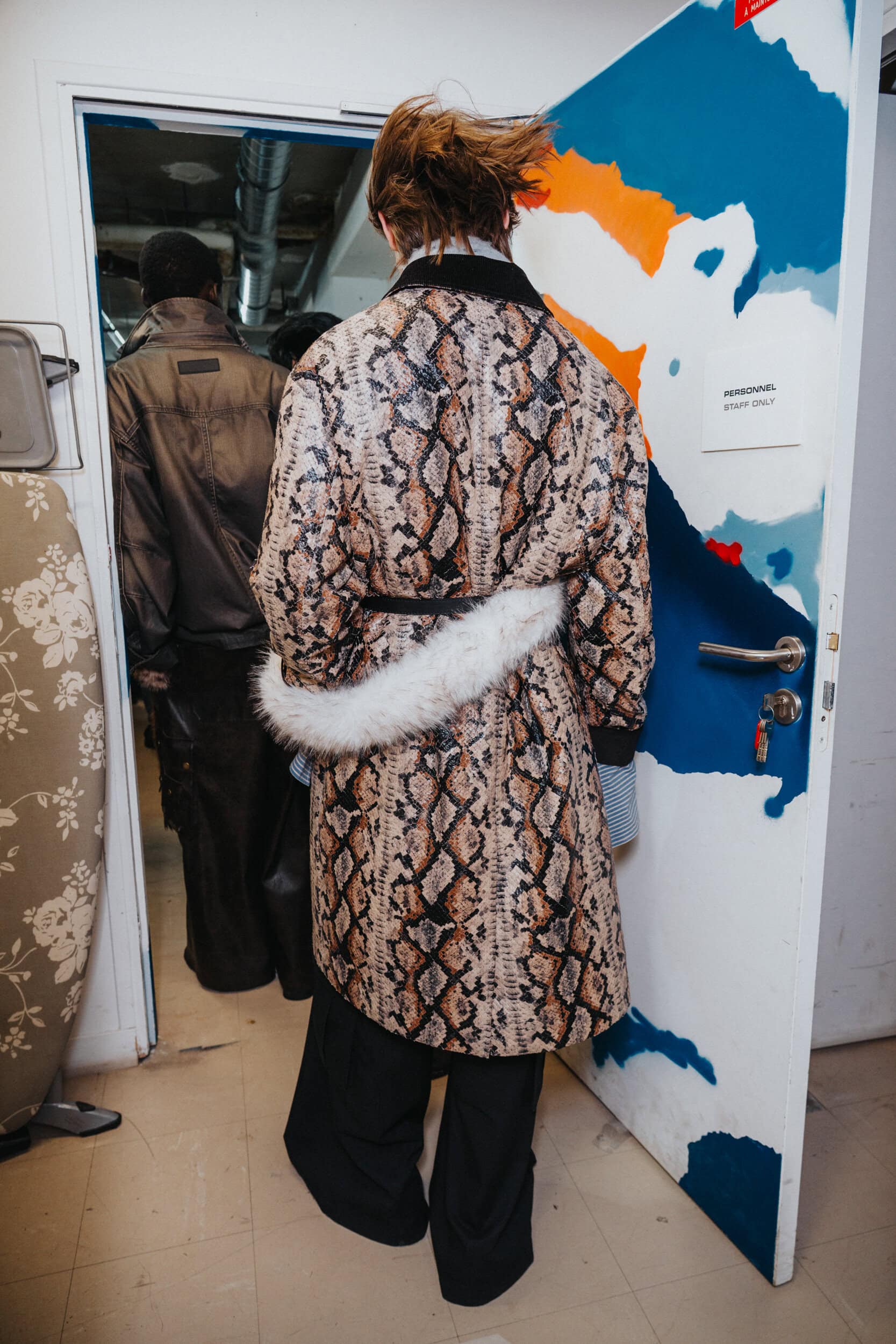 Feng Chen Wang Fall 2026 Men’s Fashion Show Backstage