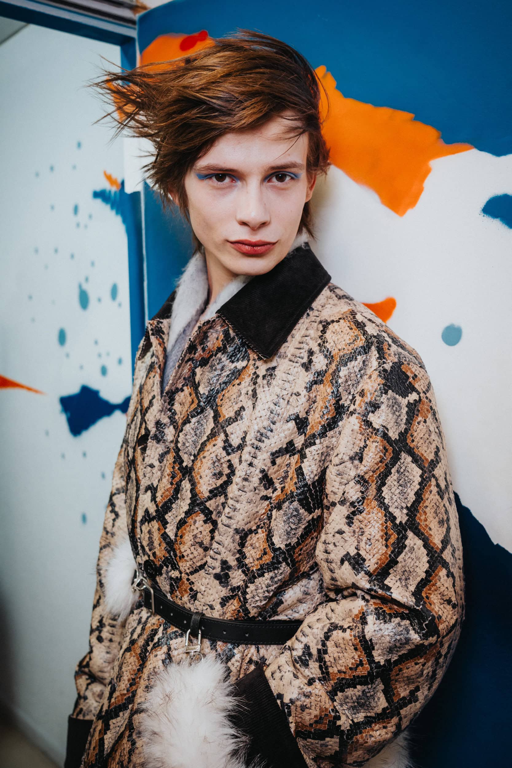 Feng Chen Wang Fall 2026 Men’s Fashion Show Backstage