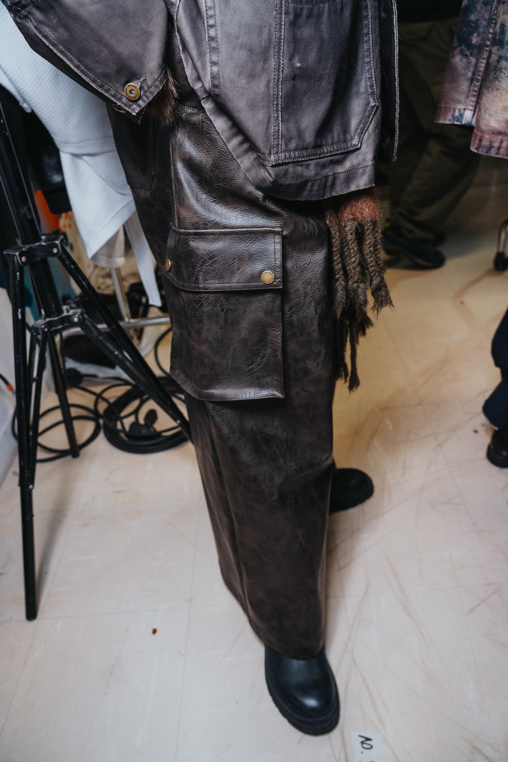 Feng Chen Wang Fall 2026 Men’s Fashion Show Backstage