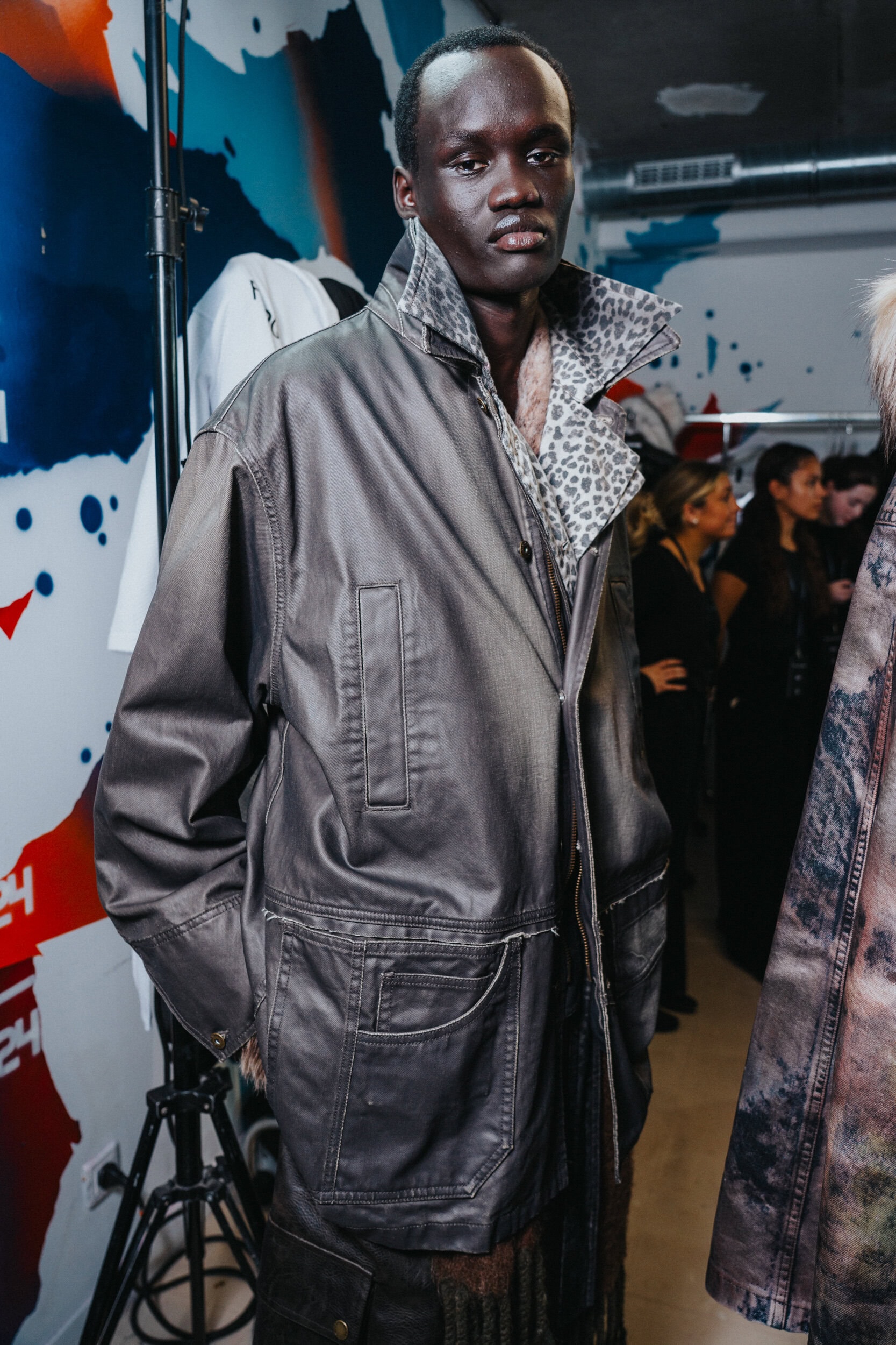 Feng Chen Wang Fall 2026 Men’s Fashion Show Backstage
