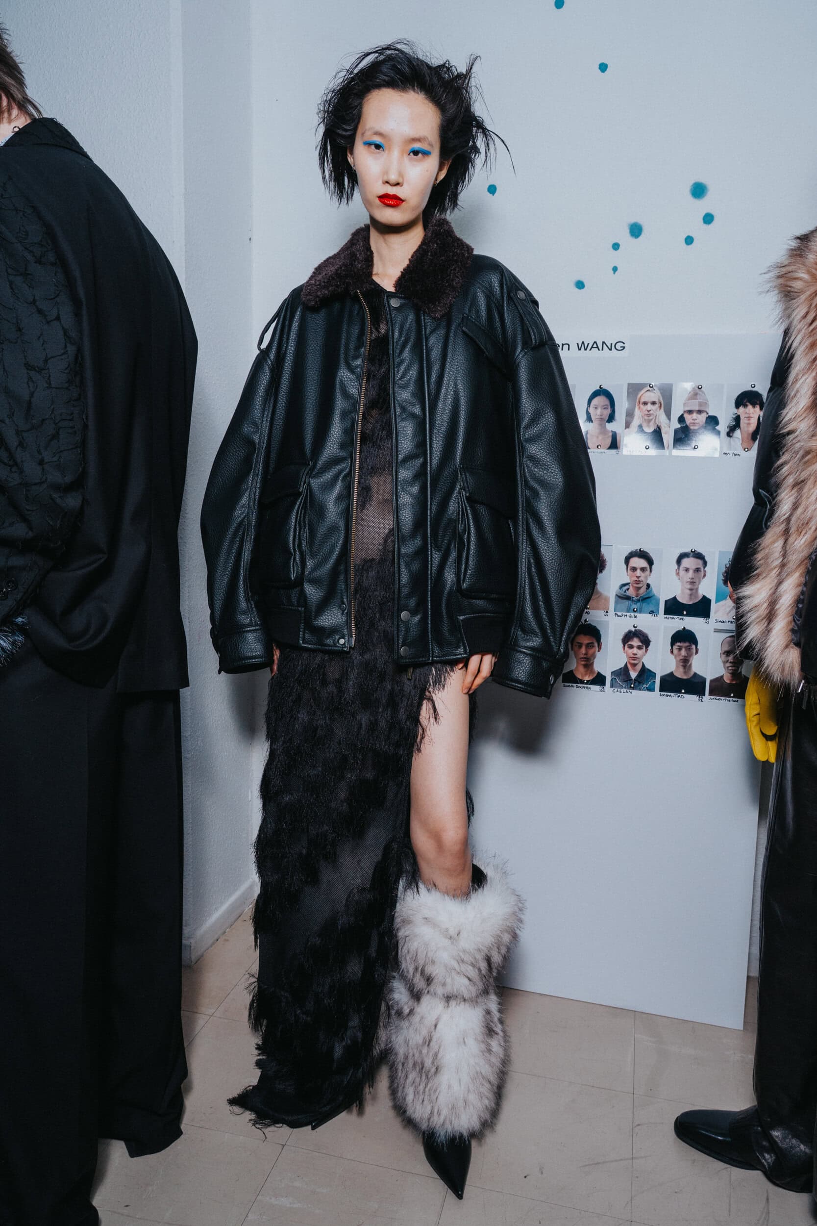 Feng Chen Wang Fall 2026 Men’s Fashion Show Backstage