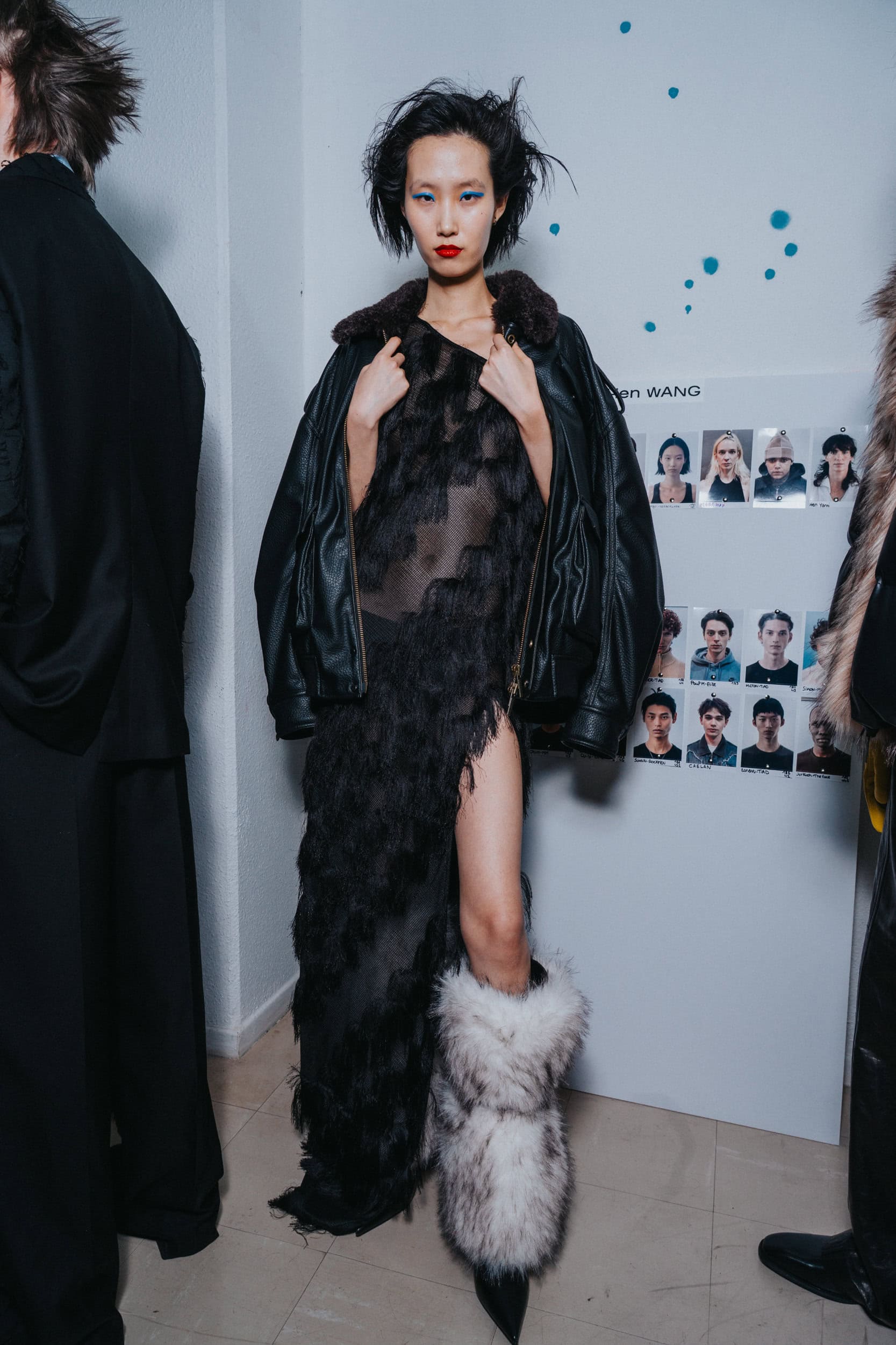 Feng Chen Wang Fall 2026 Men’s Fashion Show Backstage