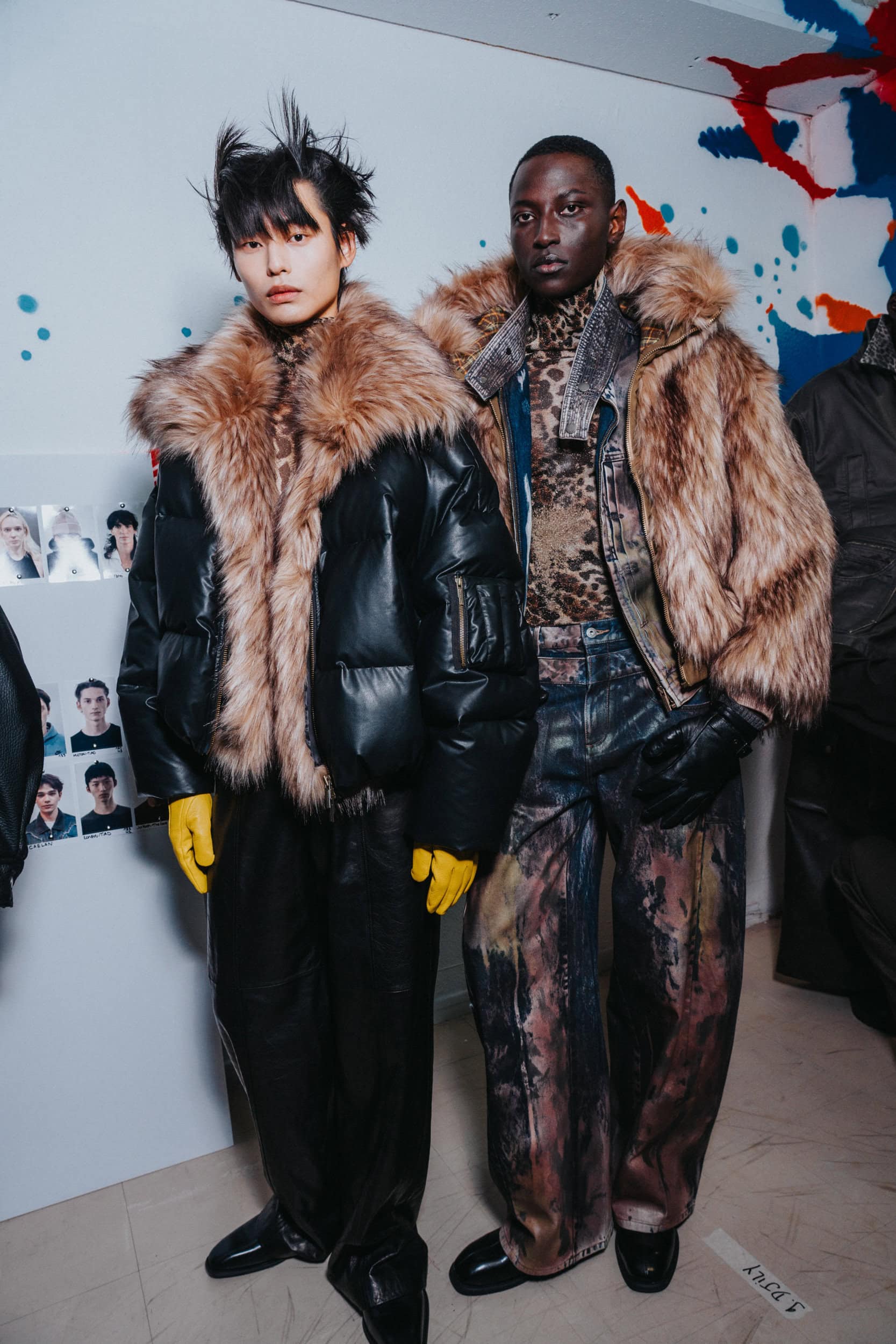 Feng Chen Wang Fall 2026 Men’s Fashion Show Backstage