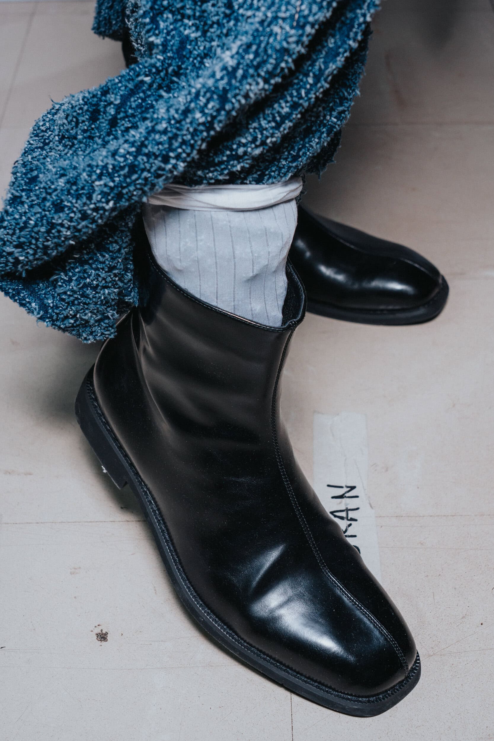 Feng Chen Wang Fall 2026 Men’s Fashion Show Backstage