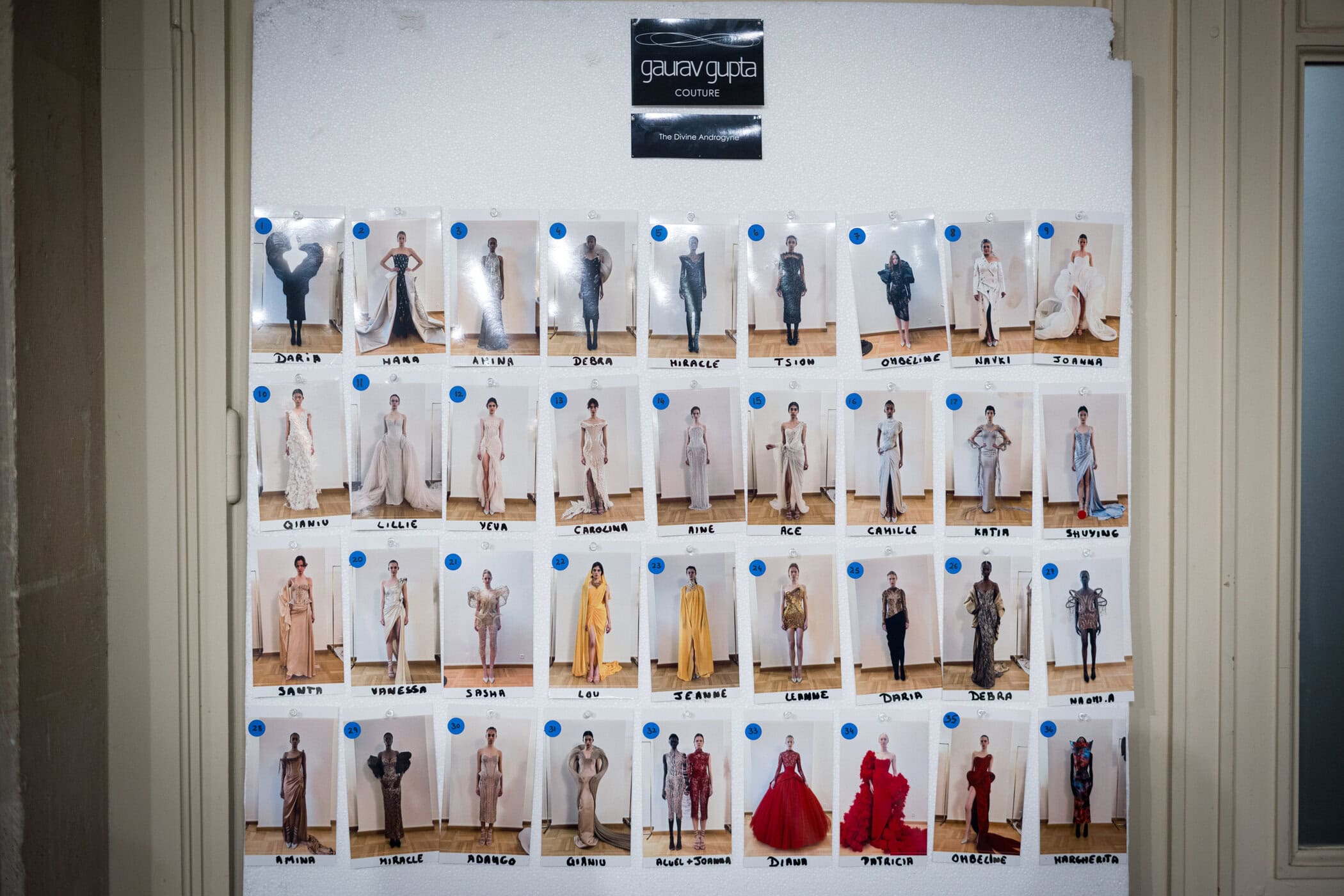 Gaurav Gupta Spring 2026 Couture Fashion Show Backstage