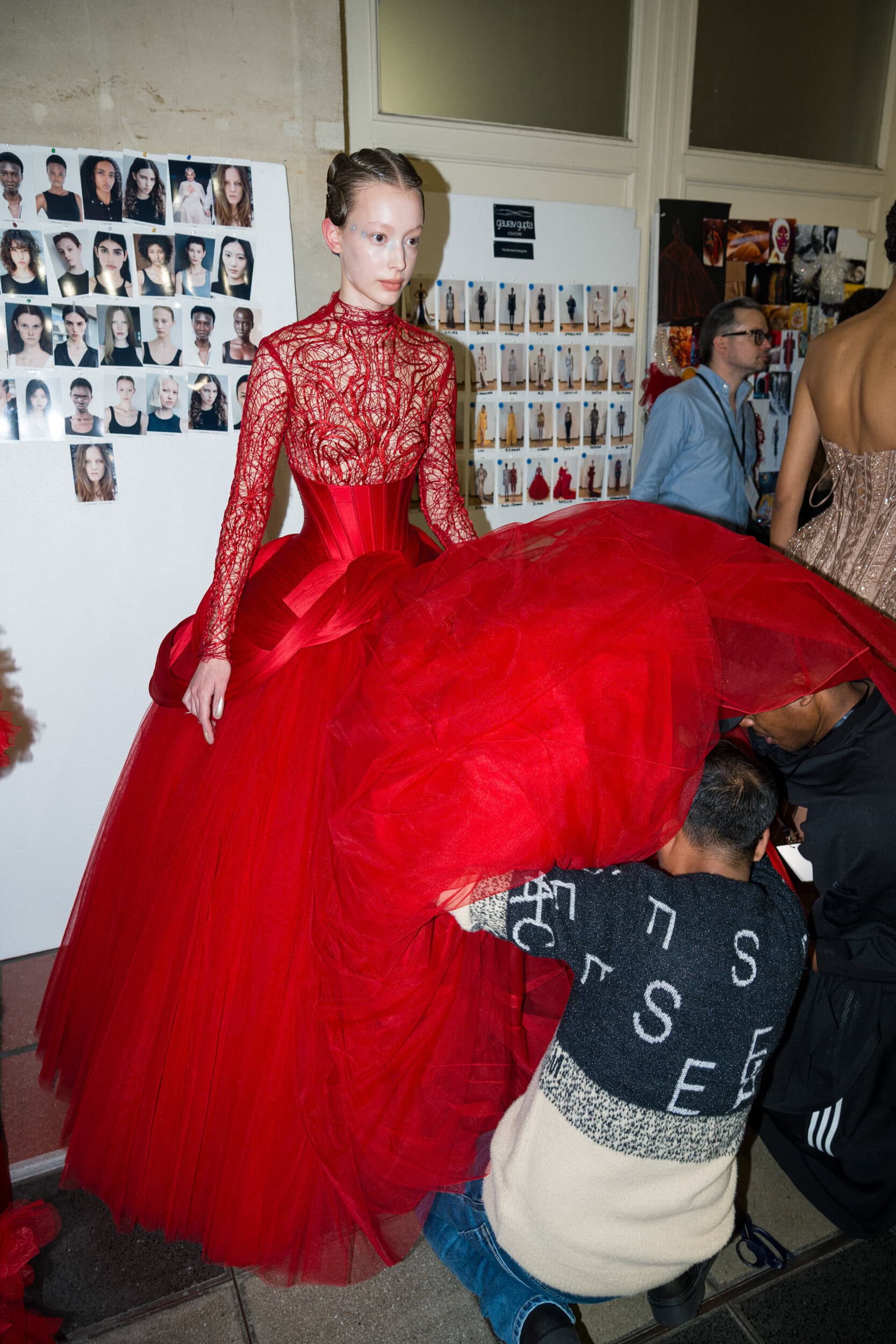 Gaurav Gupta Spring 2026 Couture Fashion Show Backstage