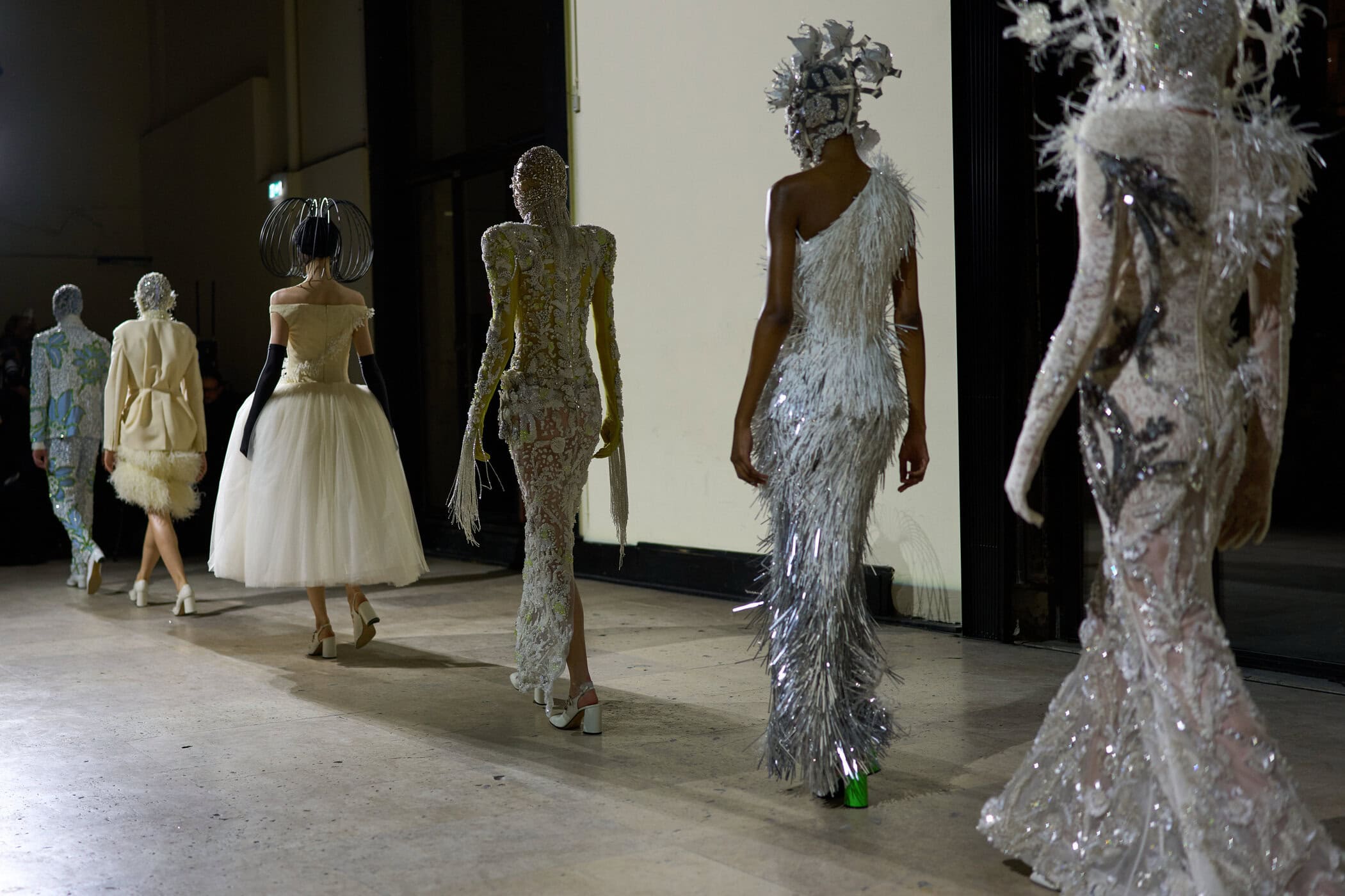 Germanier Spring 2026 Couture Fashion Show Atmosphere