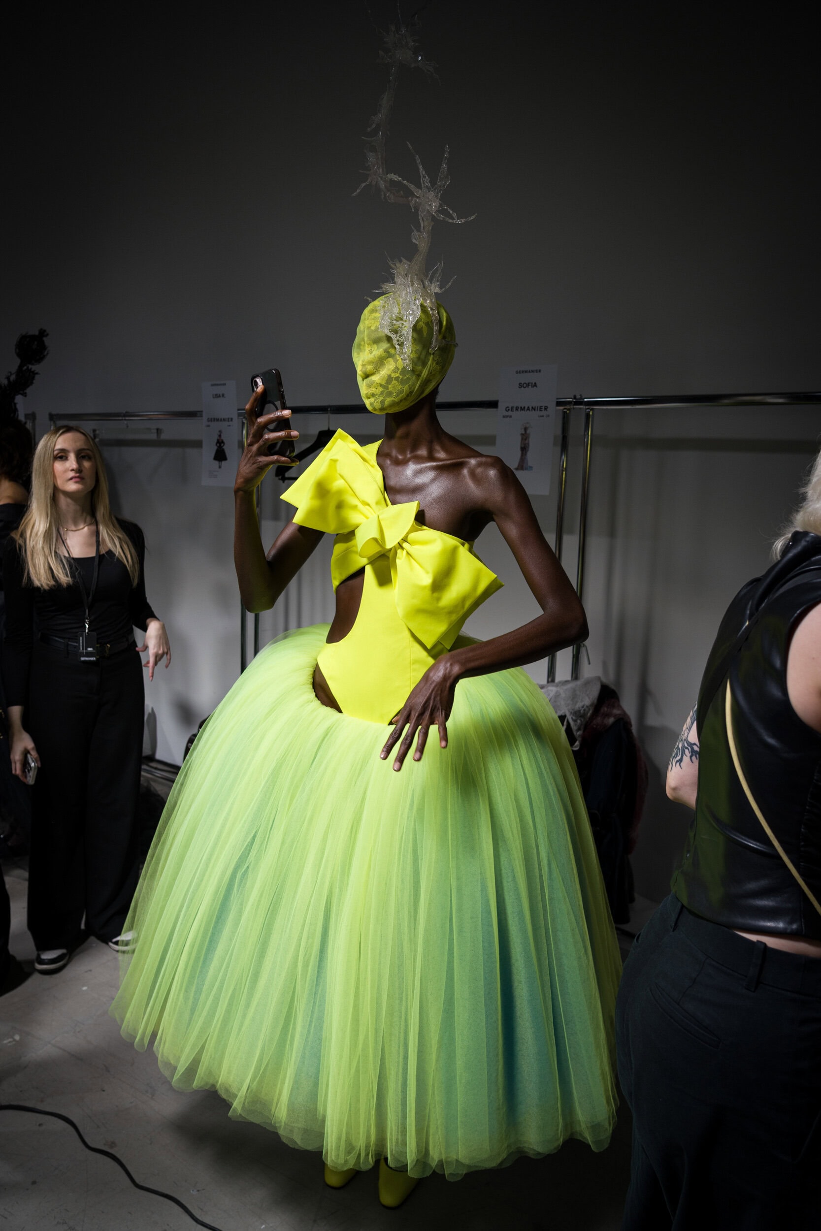 Germanier Spring 2026 Couture Fashion Show Backstage