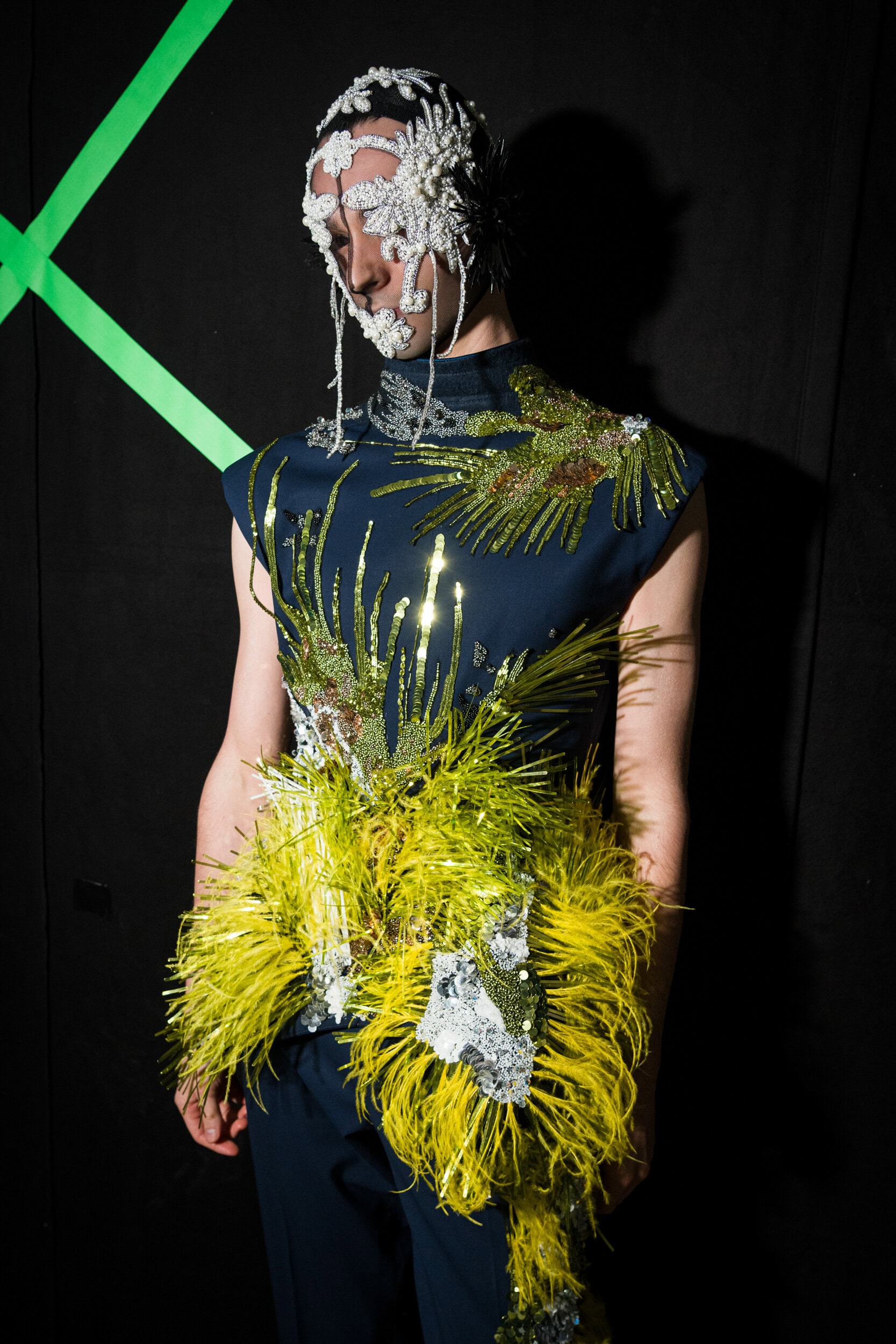 Germanier Spring 2026 Couture Fashion Show Backstage