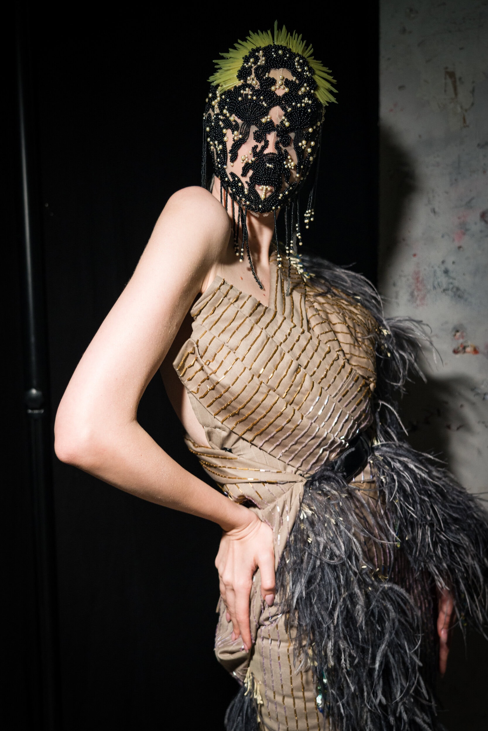 Germanier Spring 2026 Couture Fashion Show Backstage