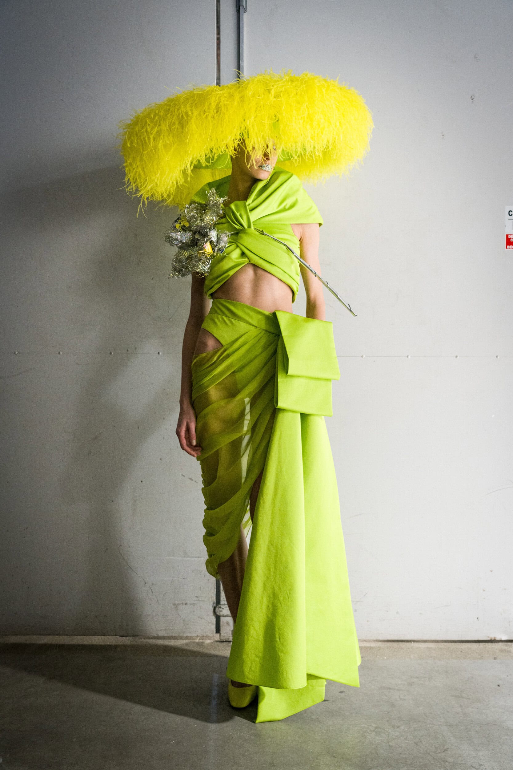 Germanier Spring 2026 Couture Fashion Show Backstage