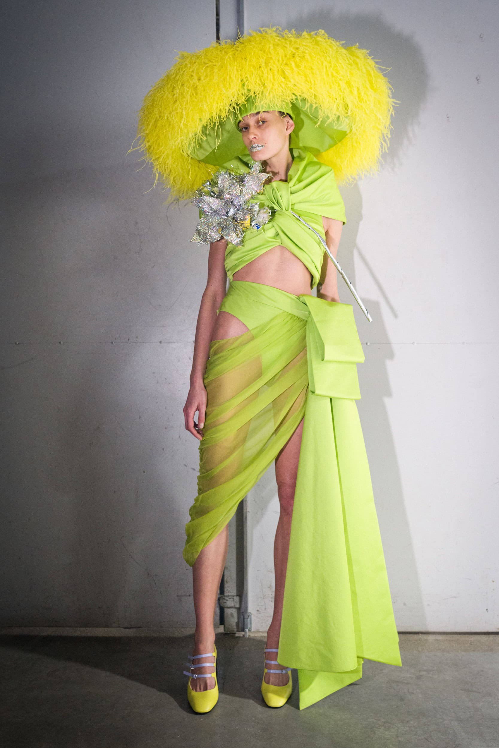 Germanier Spring 2026 Couture Fashion Show Backstage