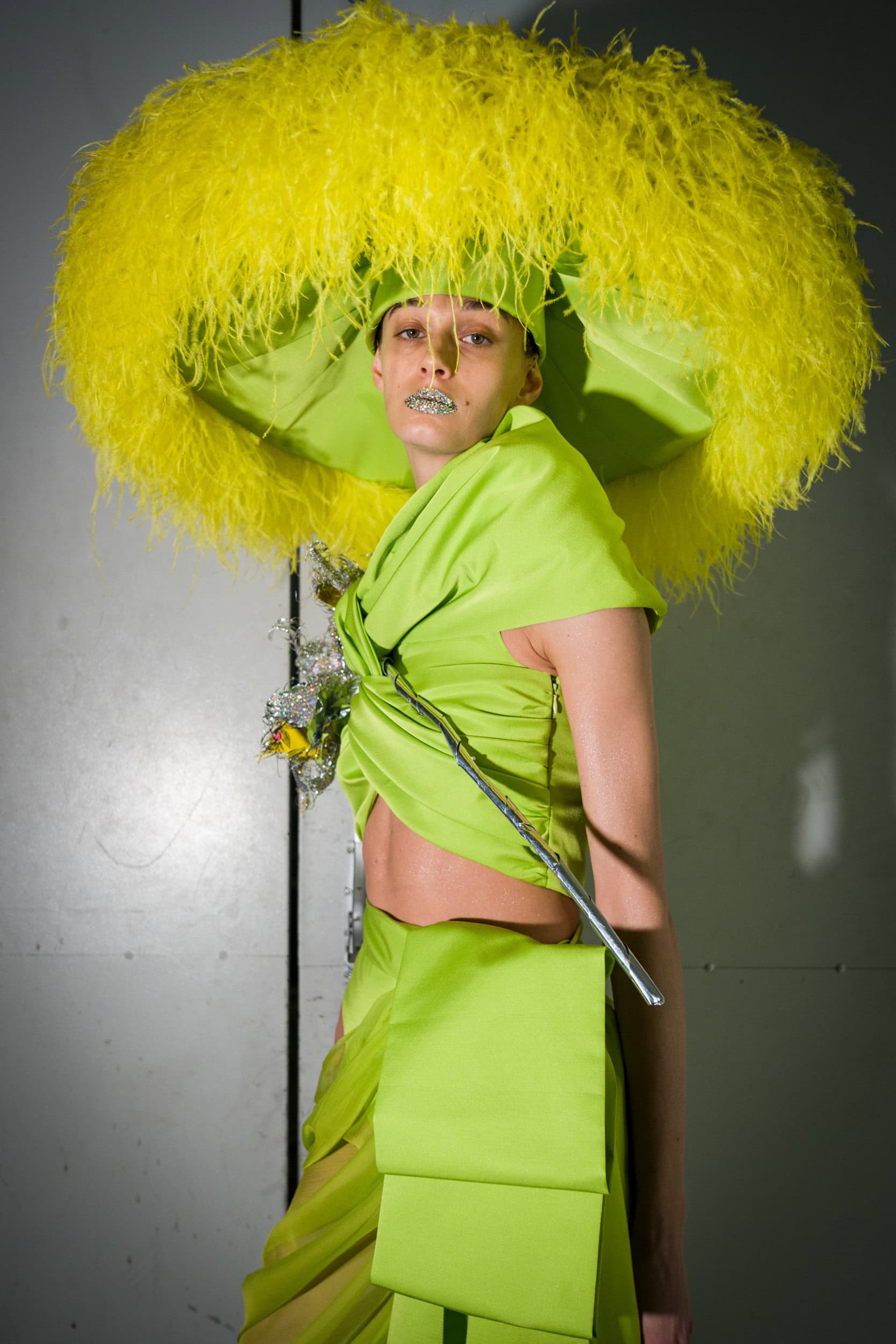 Germanier Spring 2026 Couture Fashion Show Backstage