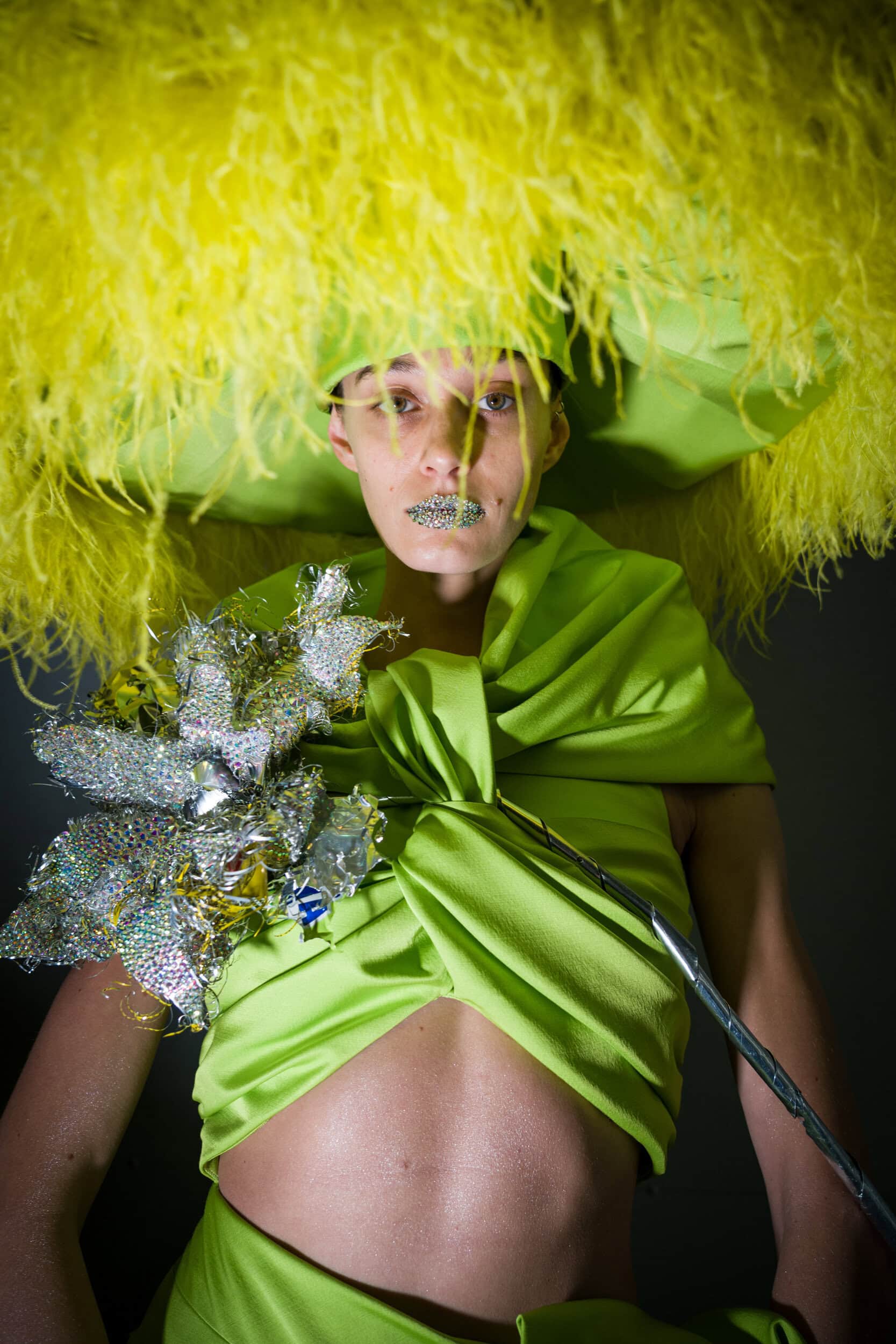 Germanier Spring 2026 Couture Fashion Show Backstage