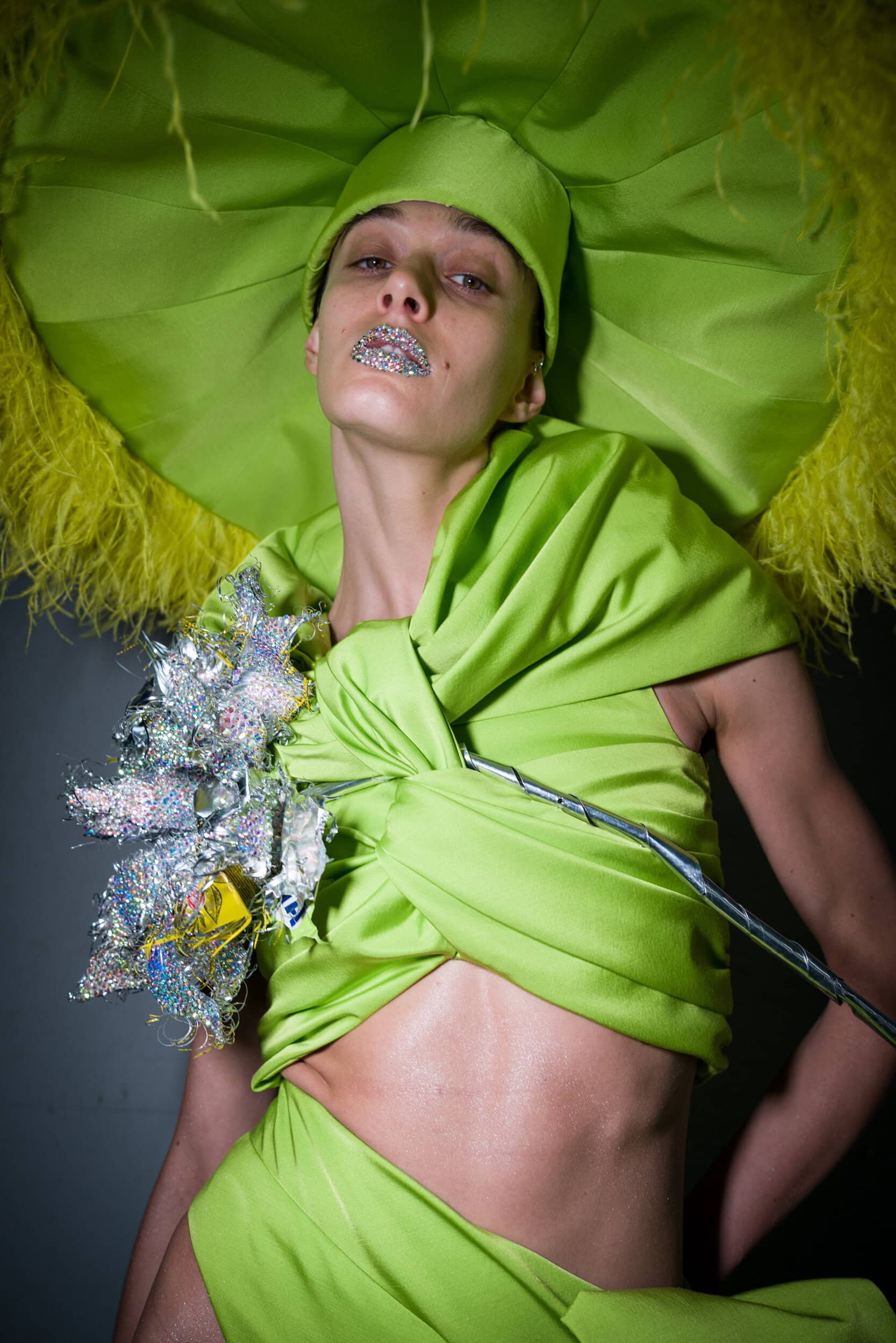 Germanier Spring 2026 Couture Fashion Show Backstage