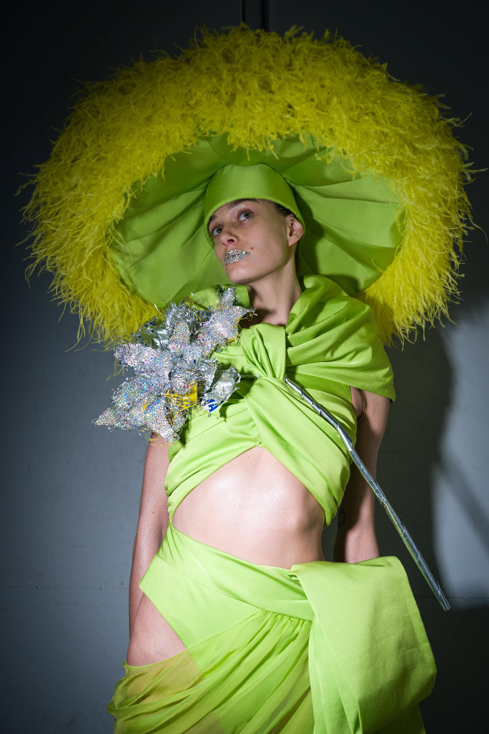 Germanier Spring 2026 Couture Fashion Show Backstage