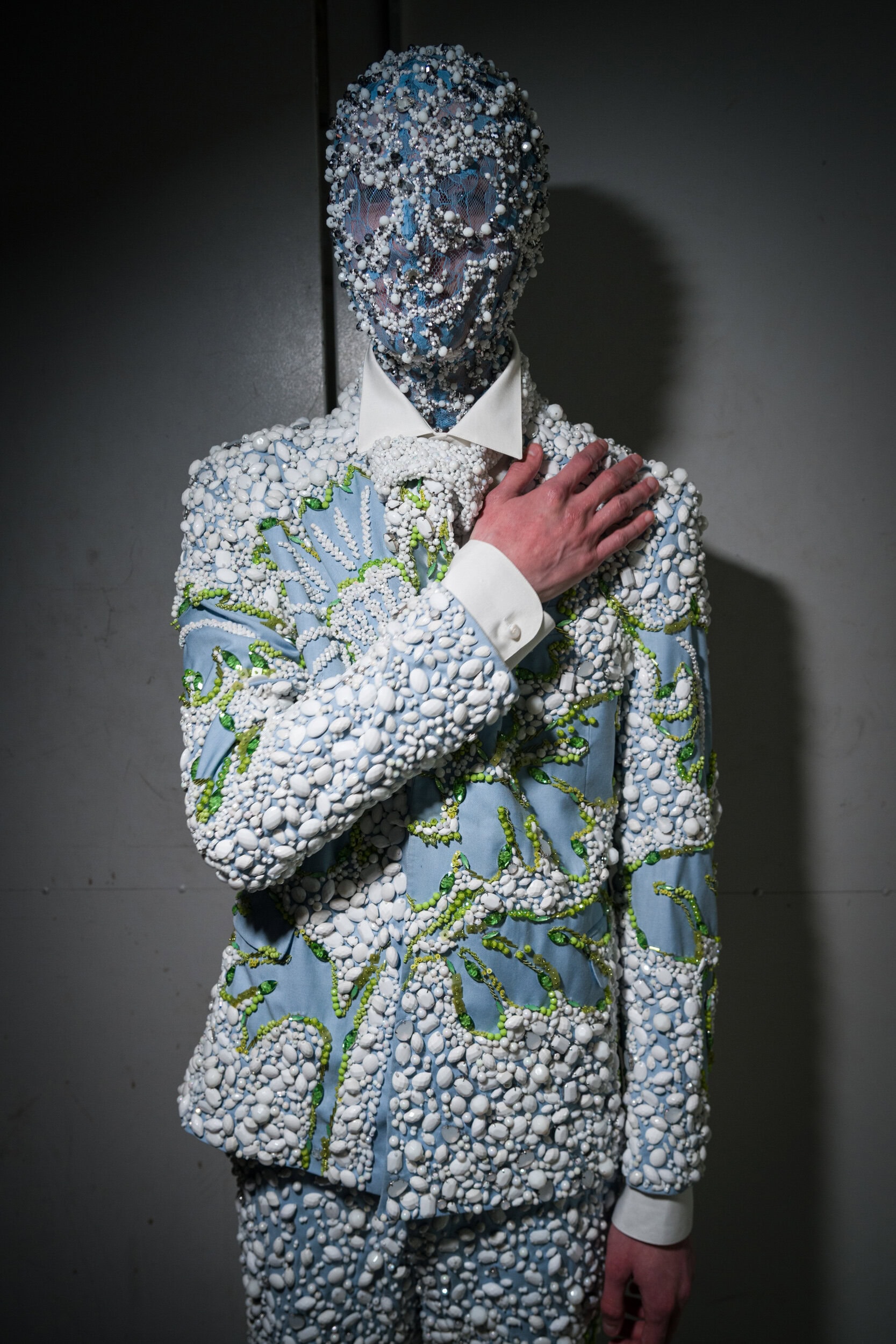 Germanier Spring 2026 Couture Fashion Show Backstage