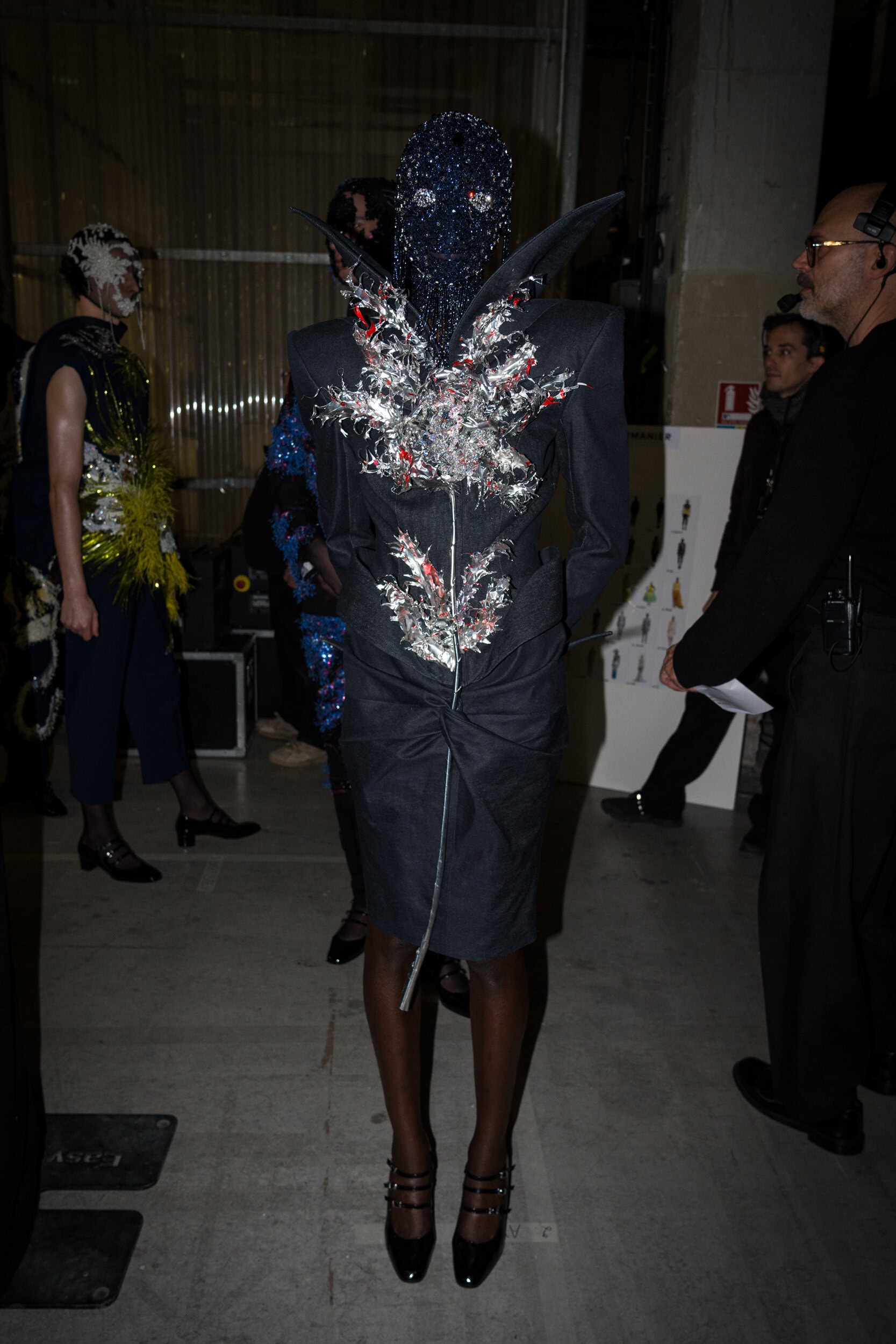 Germanier Spring 2026 Couture Fashion Show Backstage