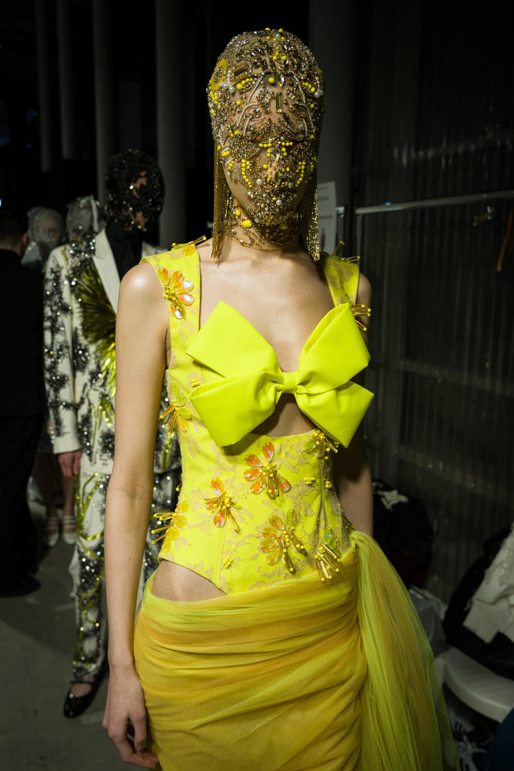 Germanier Spring 2026 Couture Fashion Show Backstage