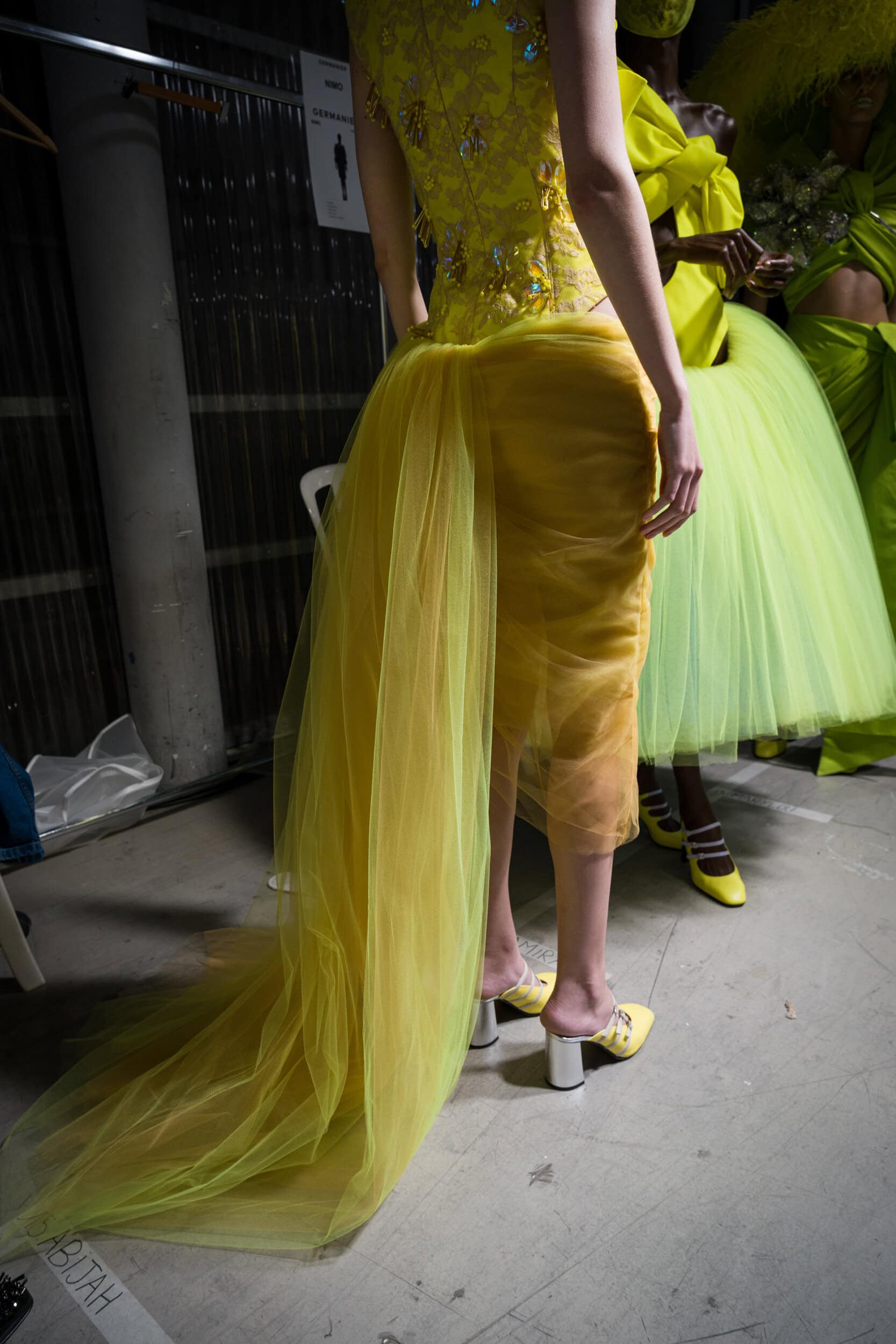 Germanier Spring 2026 Couture Fashion Show Backstage
