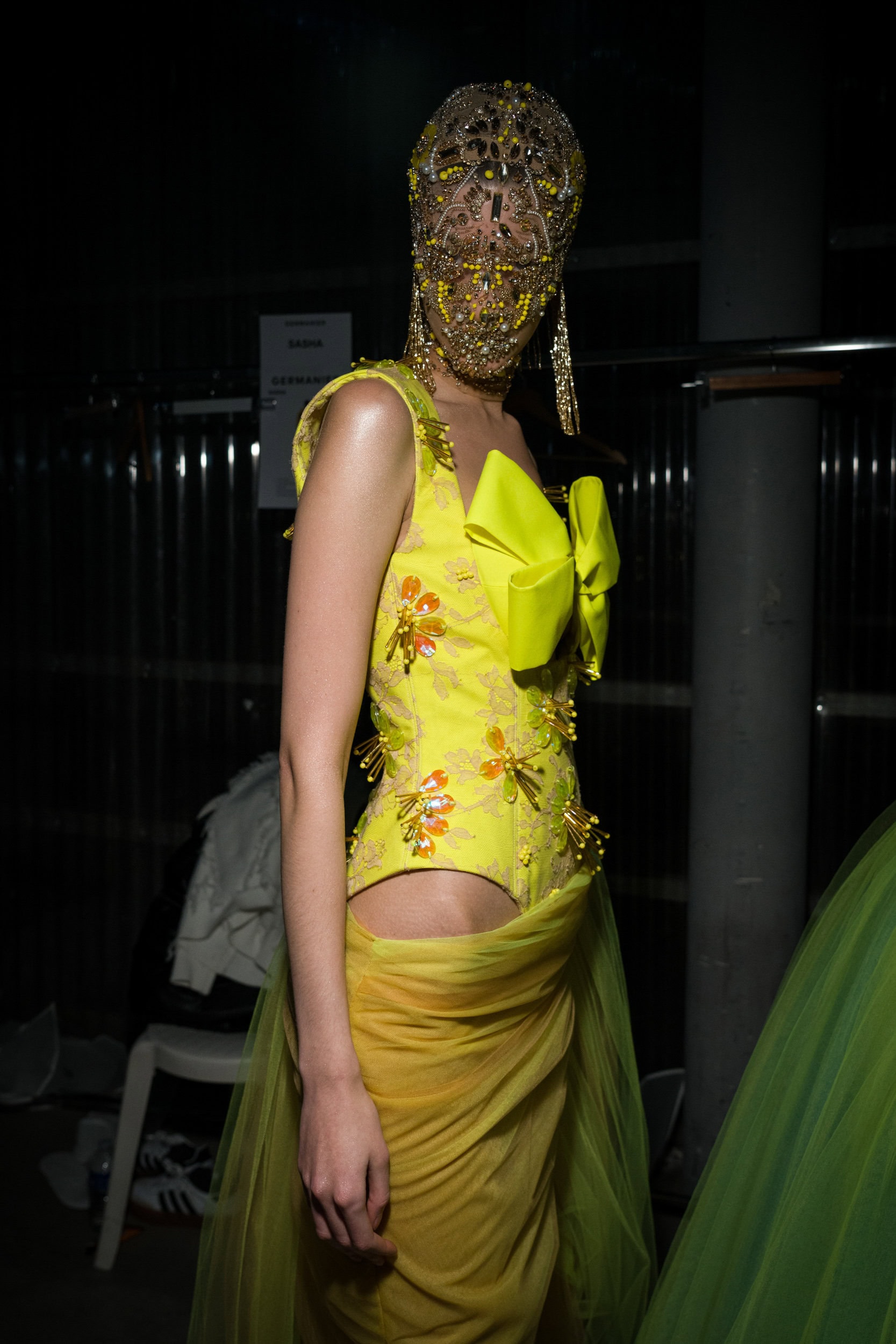 Germanier Spring 2026 Couture Fashion Show Backstage