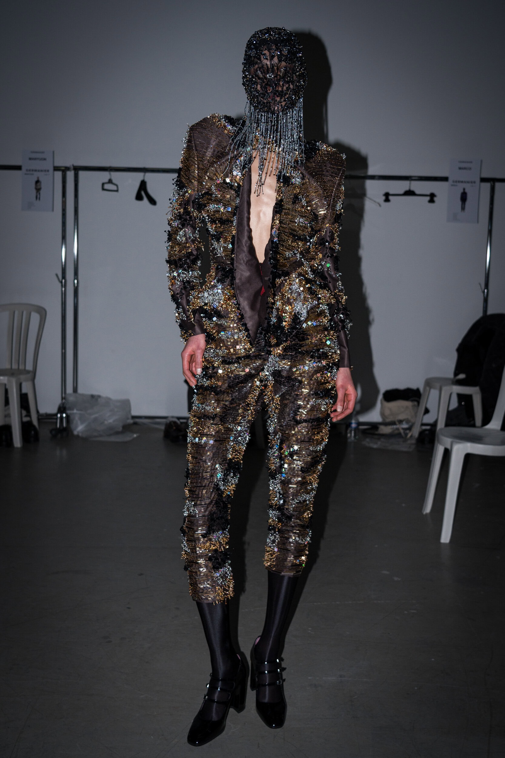 Germanier Spring 2026 Couture Fashion Show Backstage