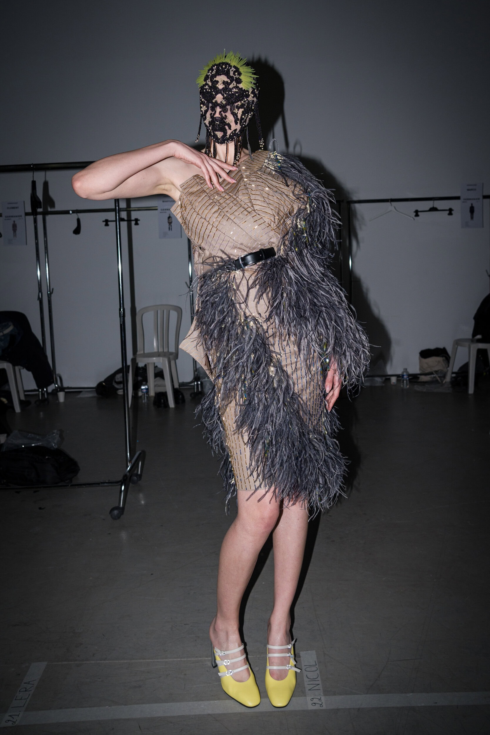 Germanier Spring 2026 Couture Fashion Show Backstage