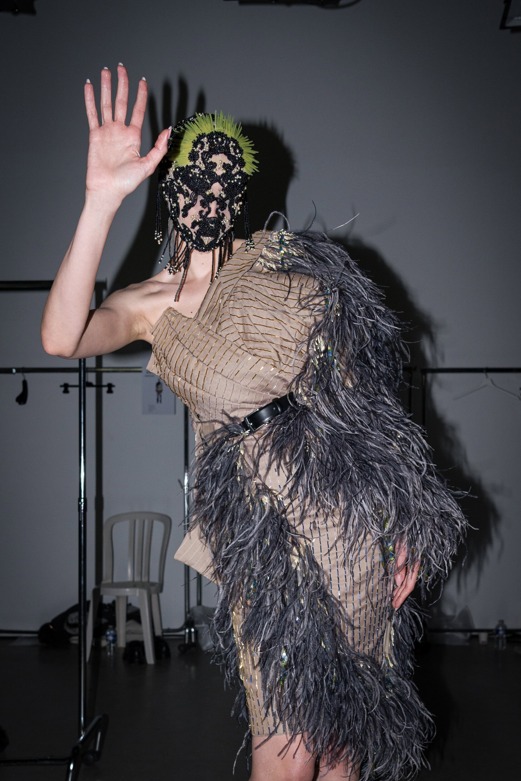 Germanier Spring 2026 Couture Fashion Show Backstage