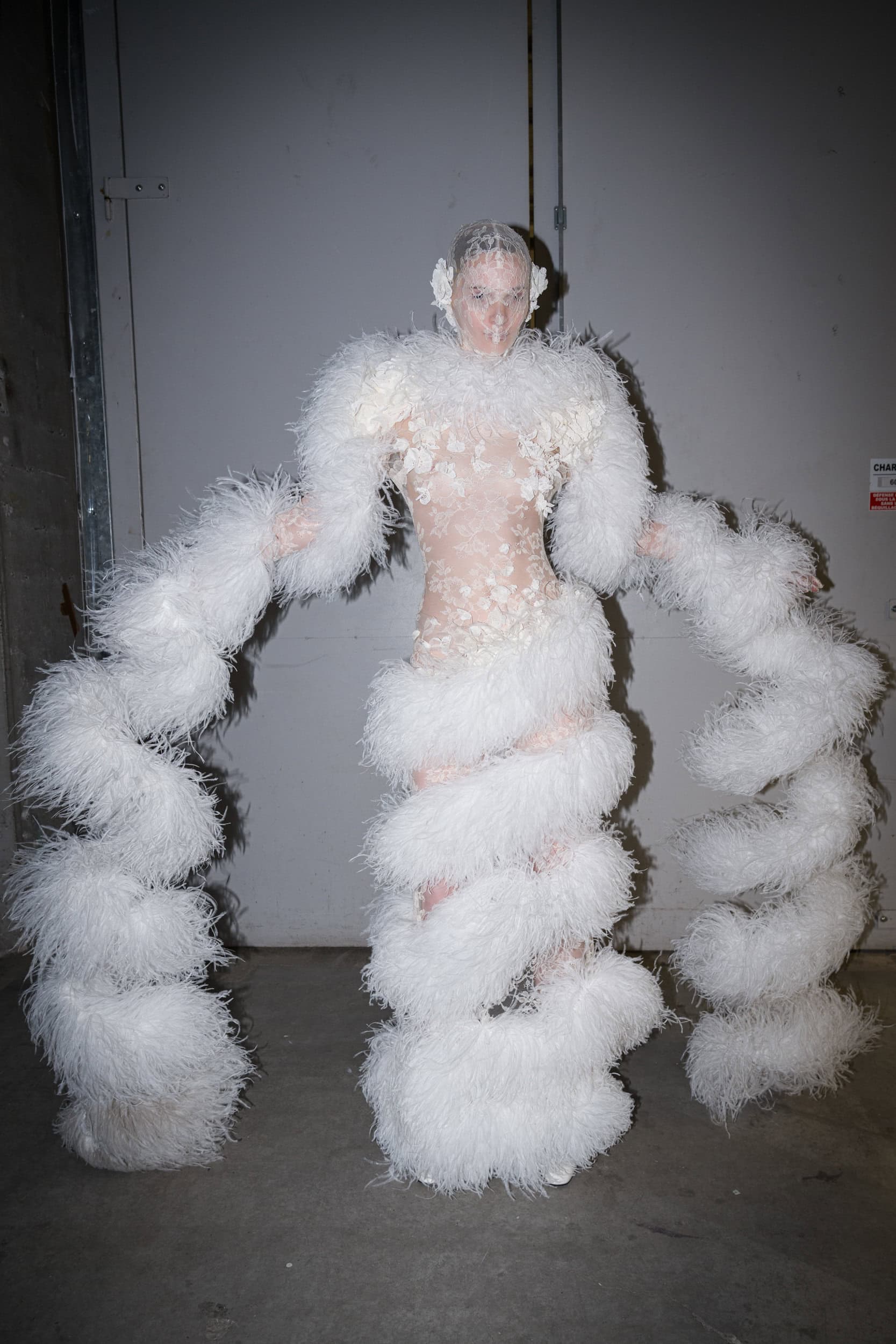 Germanier Spring 2026 Couture Fashion Show Backstage