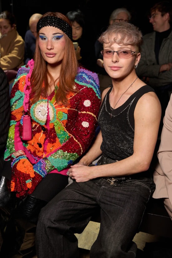 Germanier Spring 2026 Couture Fashion Show Front Row