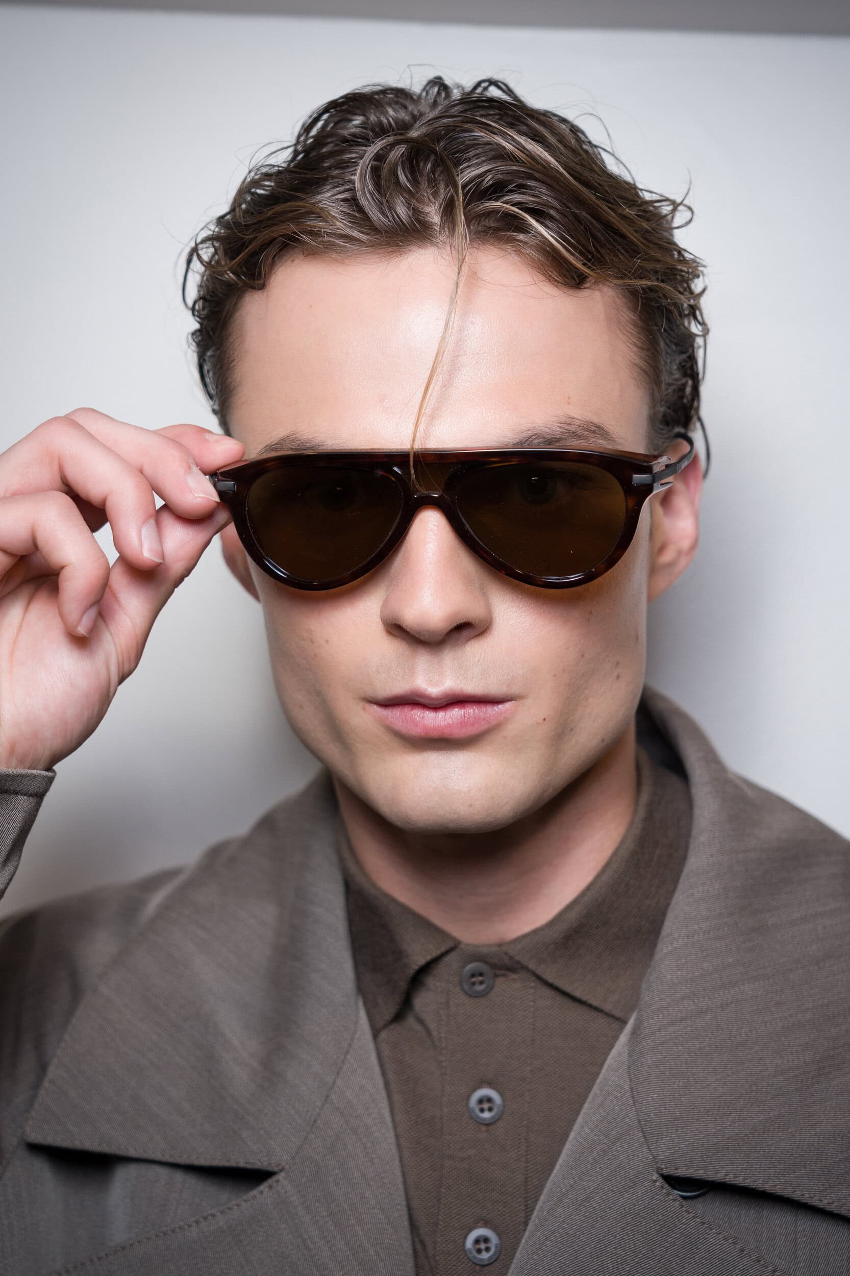 Giorgio Armani Fall 2026 Men’s Fashion Show Backstage