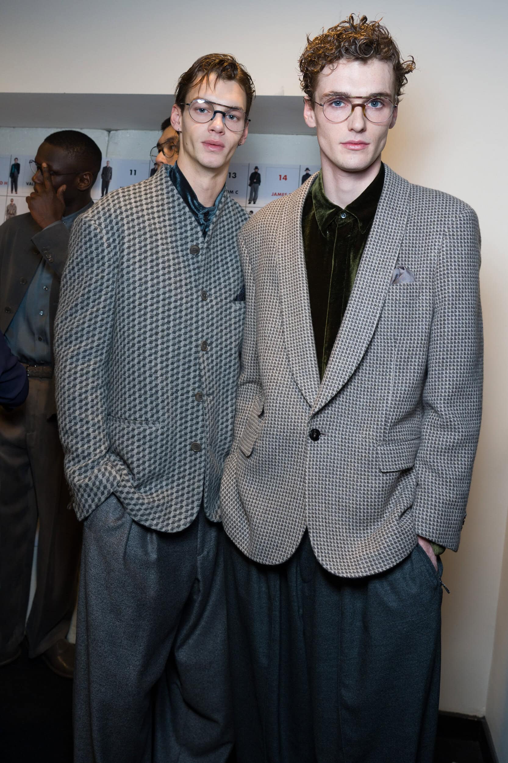 Giorgio Armani Fall 2026 Men’s Fashion Show Backstage