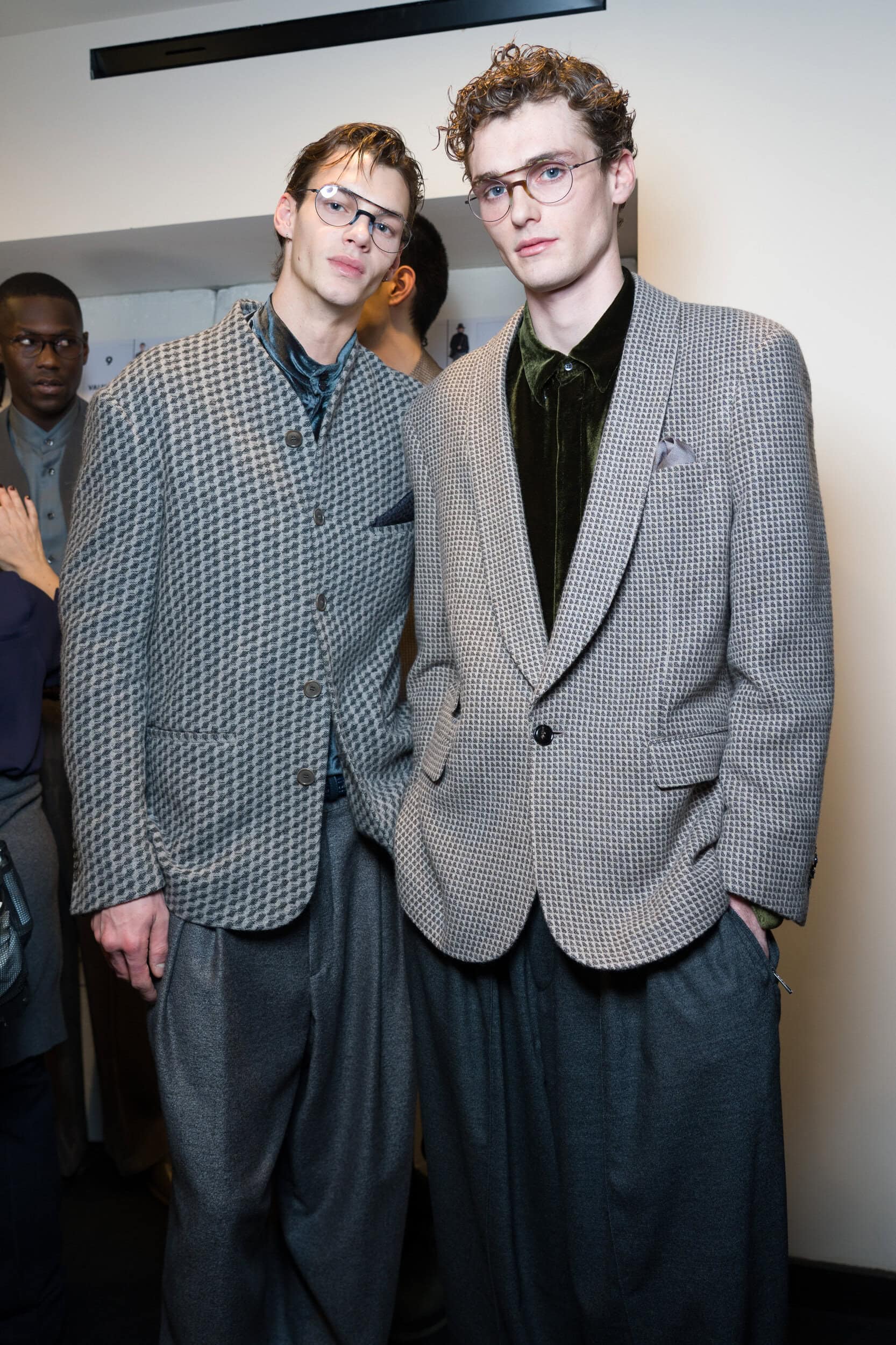 Giorgio Armani Fall 2026 Men’s Fashion Show Backstage