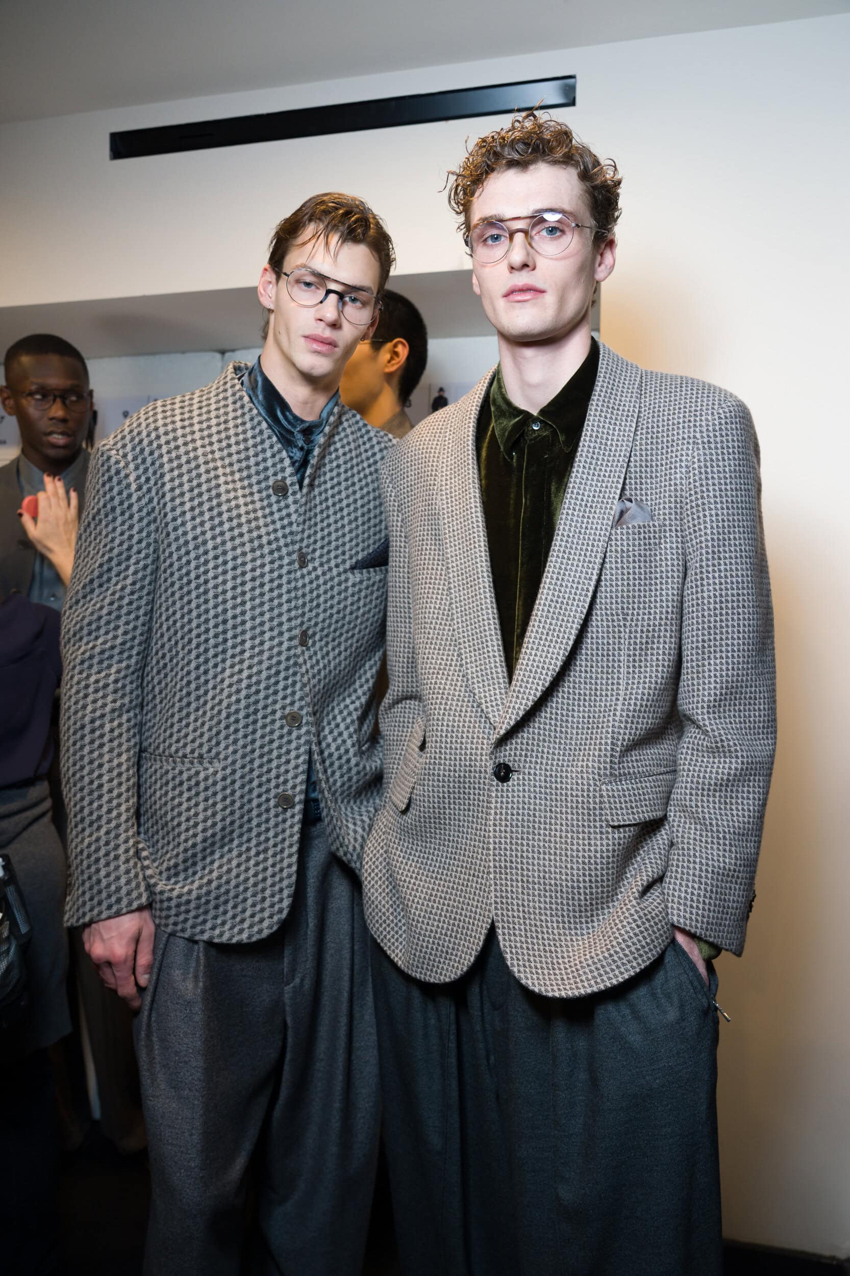 Giorgio Armani Fall 2026 Men’s Fashion Show Backstage