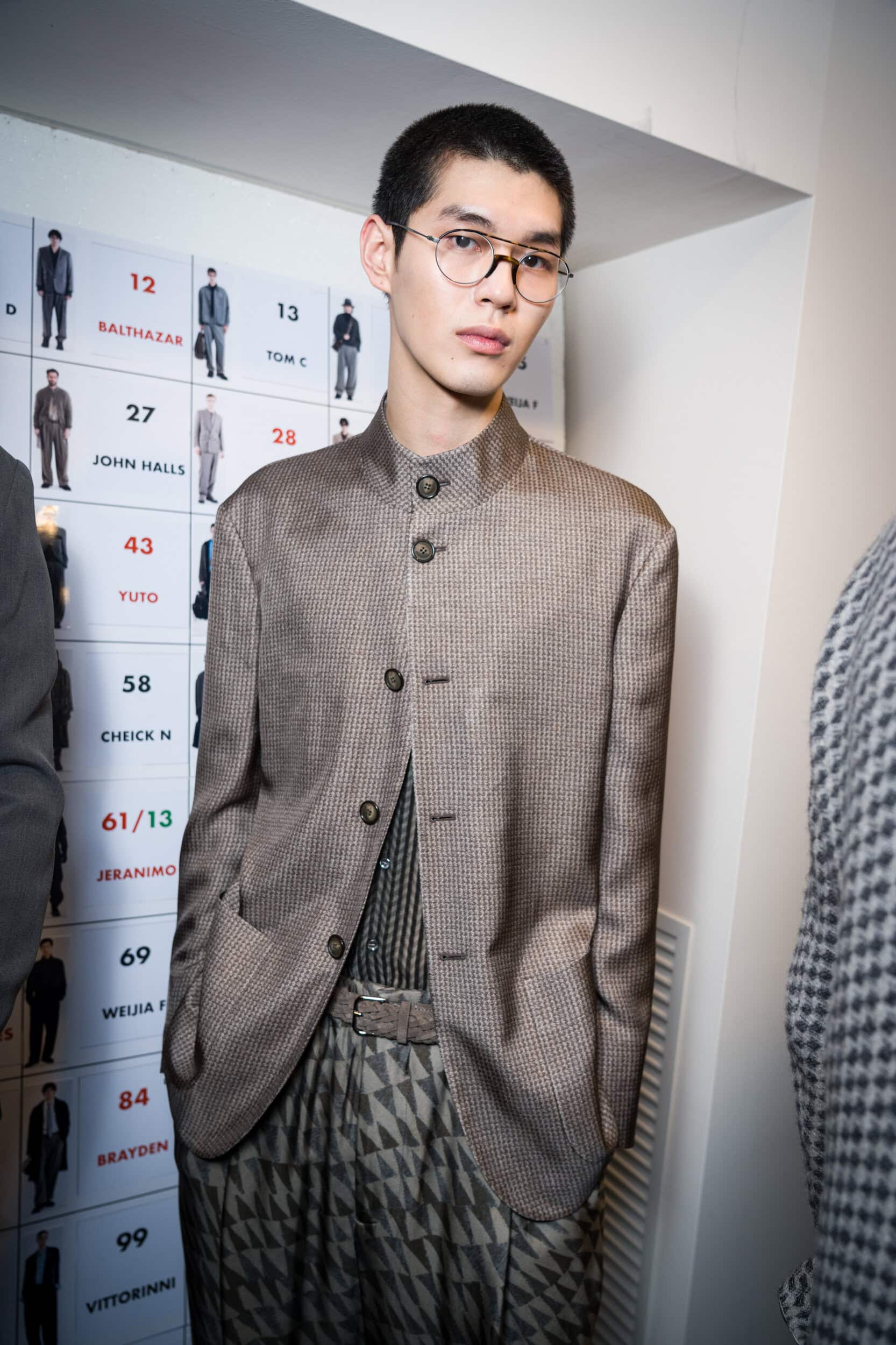 Giorgio Armani Fall 2026 Men’s Fashion Show Backstage