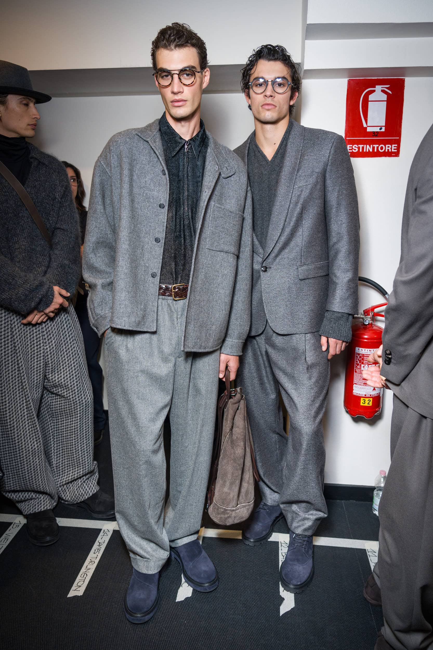 Giorgio Armani Fall 2026 Men’s Fashion Show Backstage