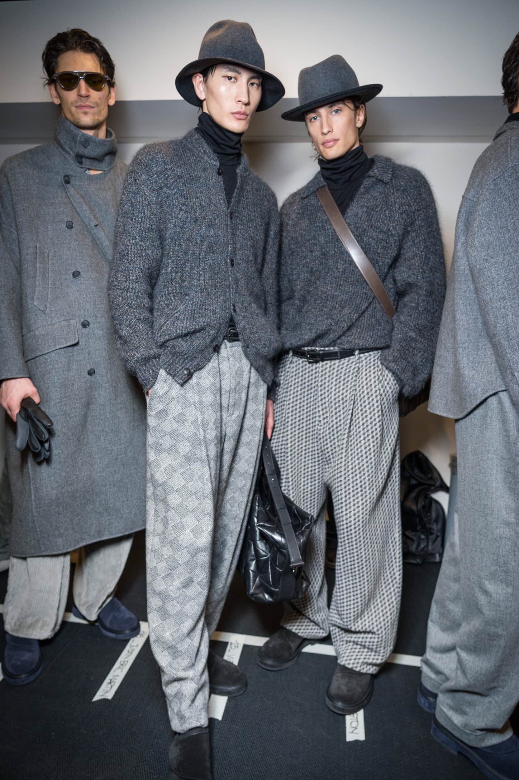Giorgio Armani Fall 2026 Men’s Fashion Show Backstage