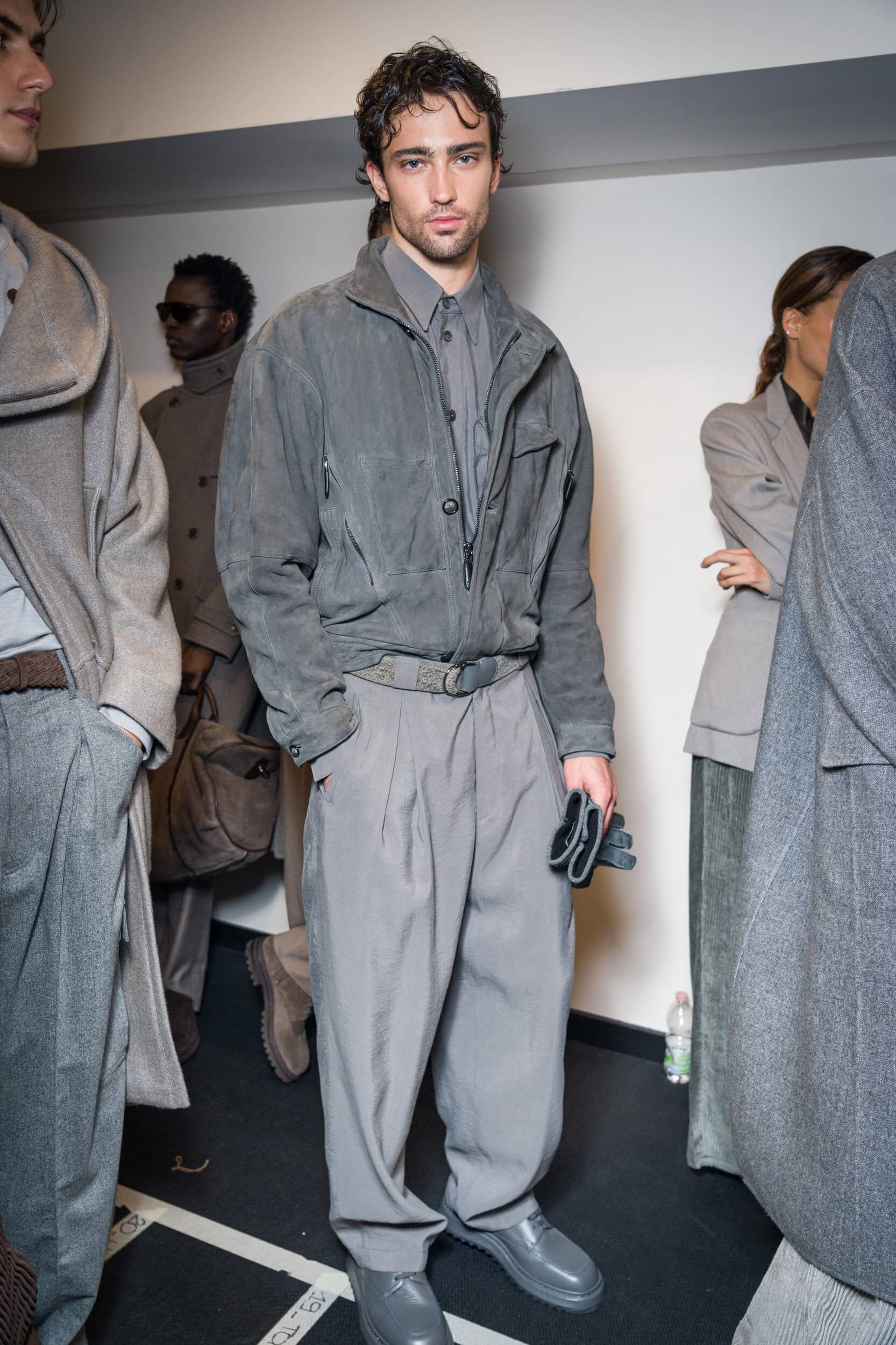 Giorgio Armani Fall 2026 Men’s Fashion Show Backstage